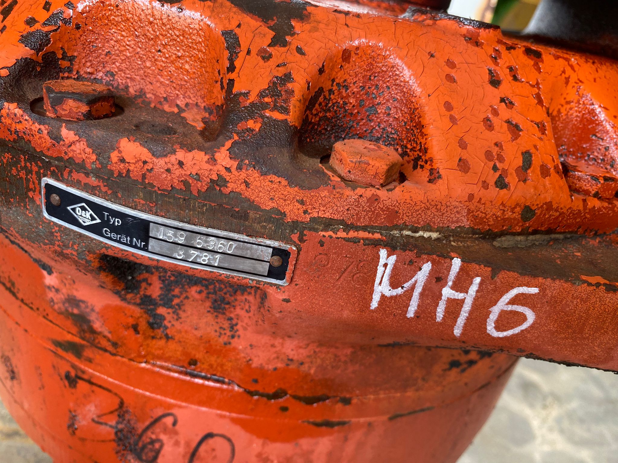 Drehwerksgetriebe aus O&K MH 6 – Bild 5