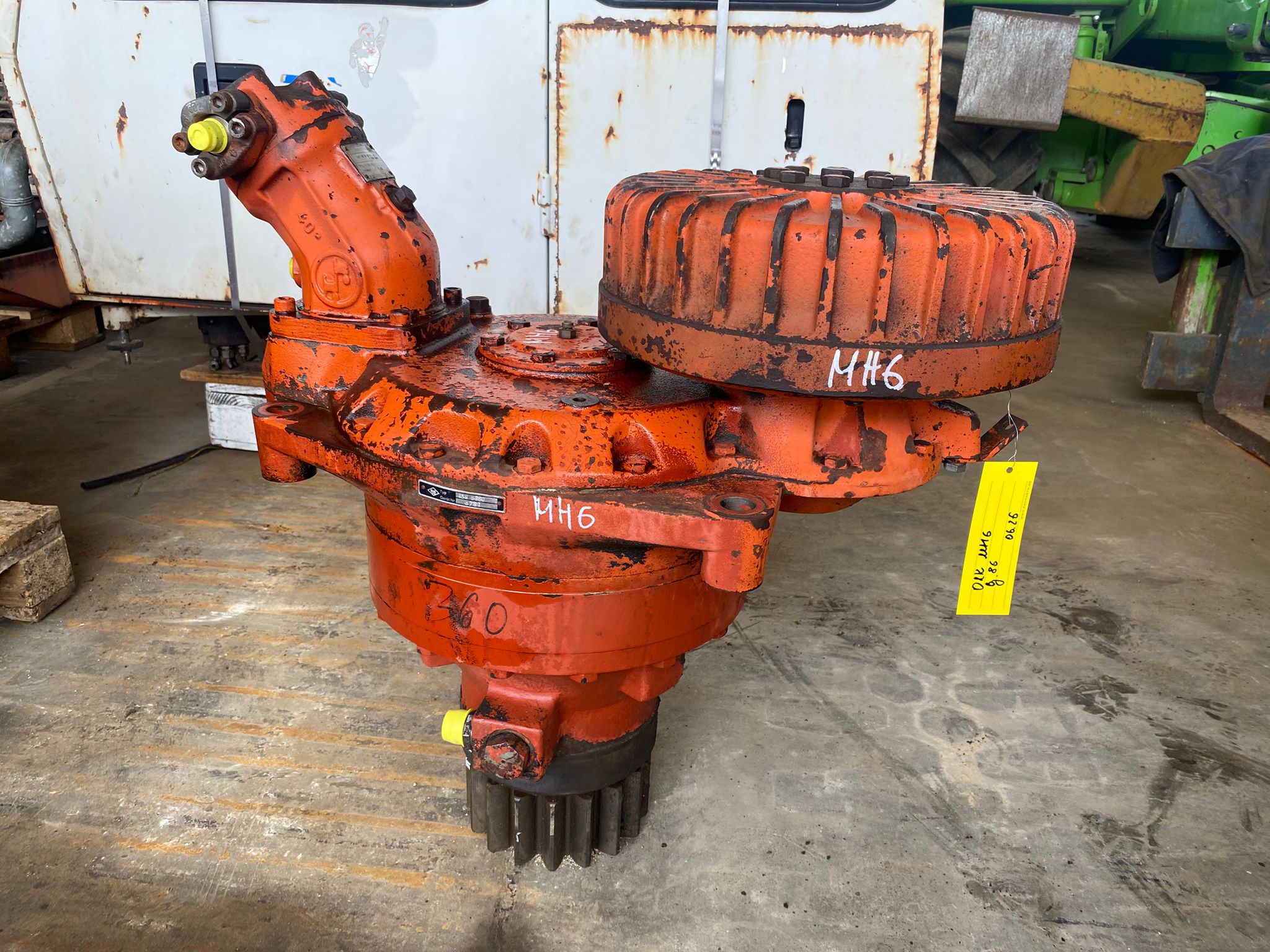Drehwerksgetriebe aus O&K MH 6