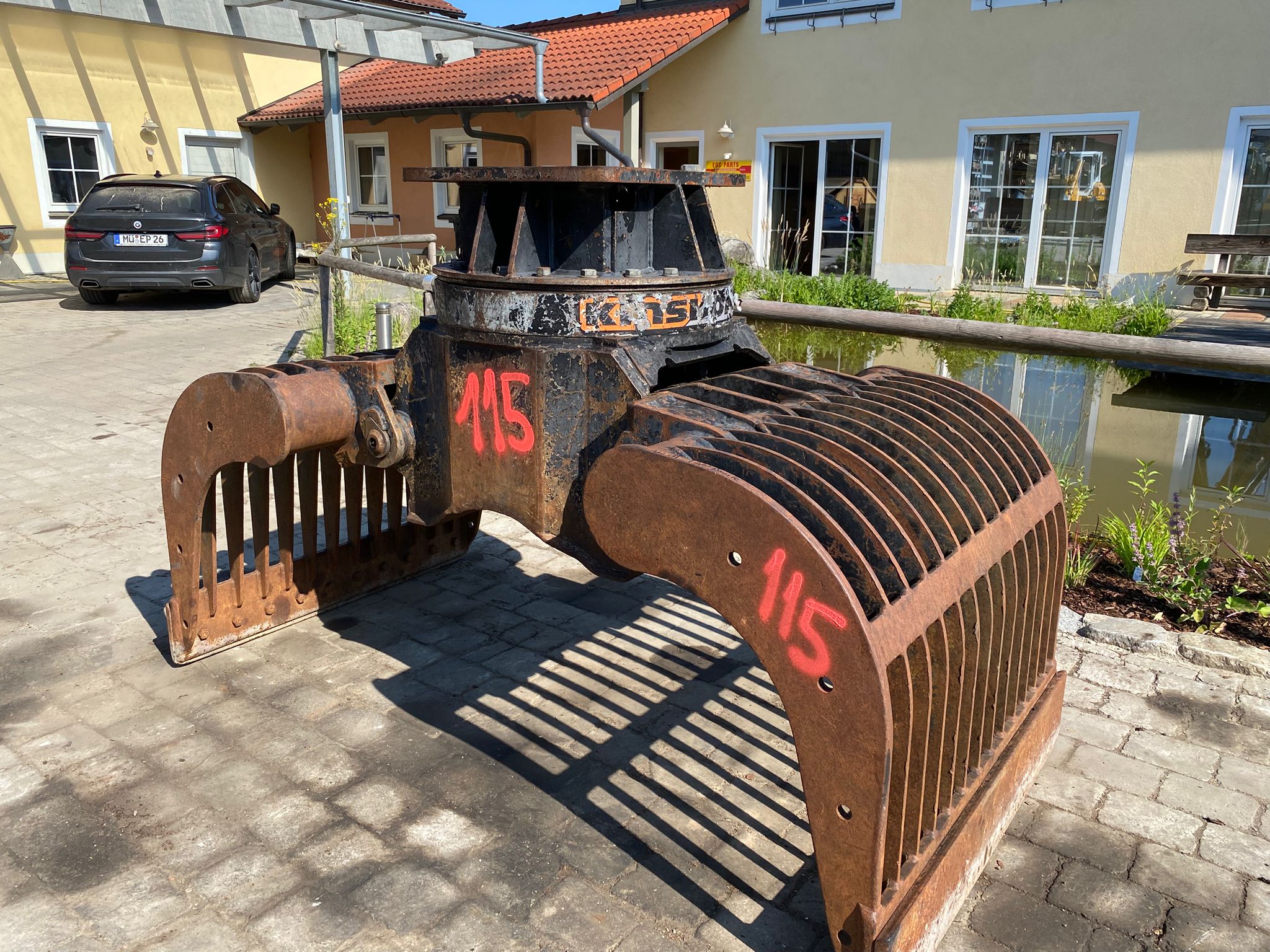 Sortiergreifer , Abbruchgreifer Nr 115
