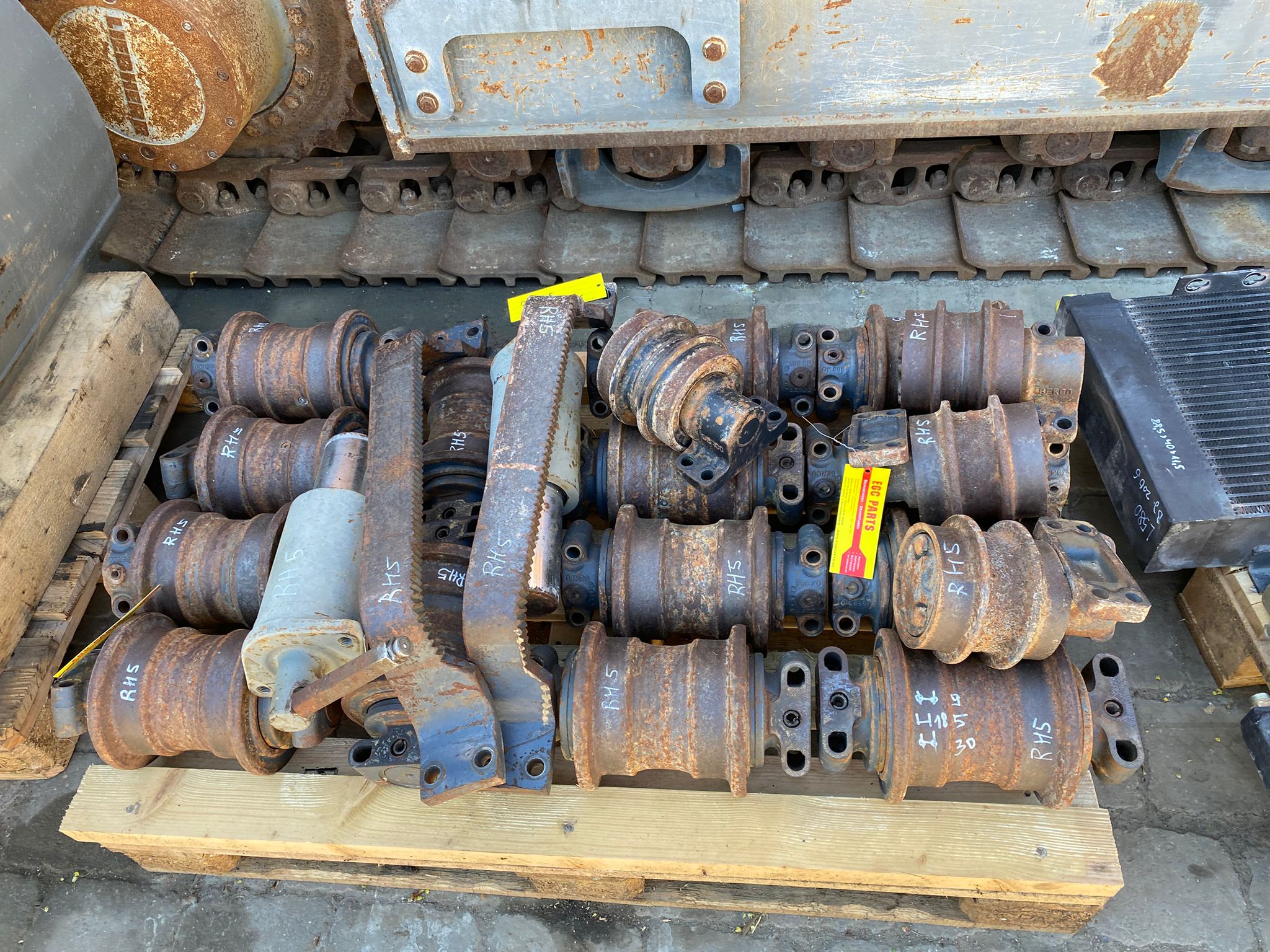Laufrollen aus O&K RH 5 – Bild 2