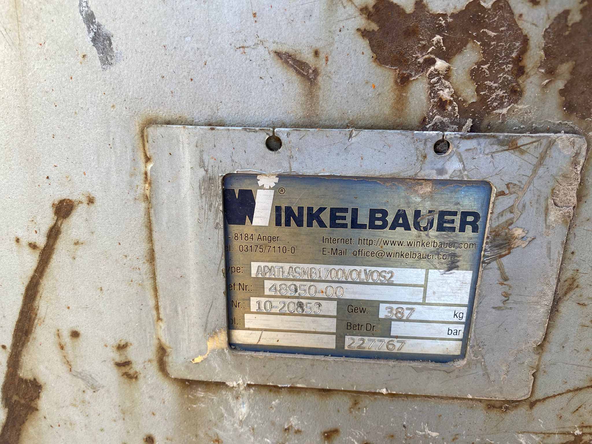 Löffel Breite 135cm NR 57 aus Volvo Akermann EC 300 – Bild 10
