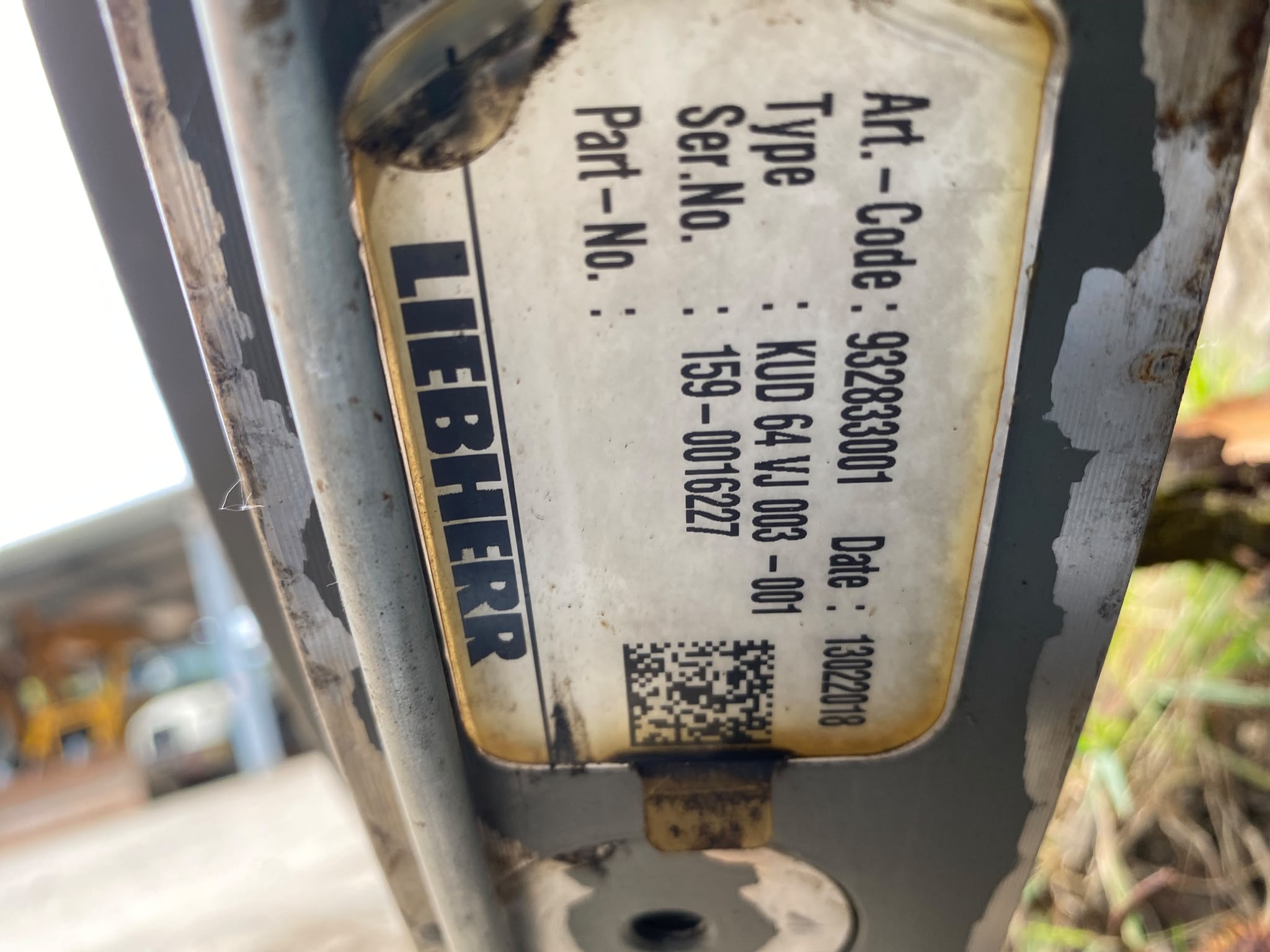 Drehkranz aus Liebherr R924 C T – Bild 7