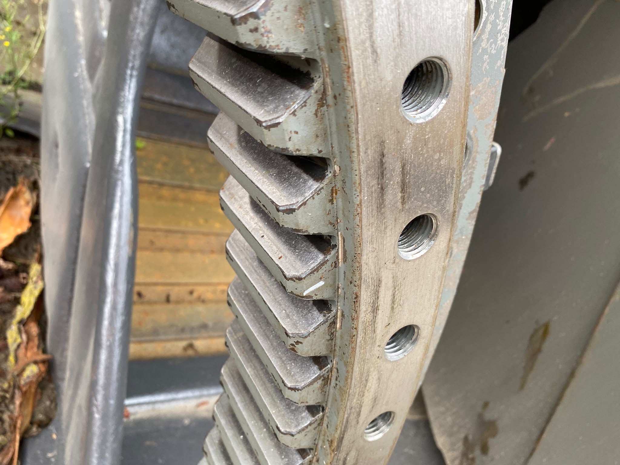 Drehkranz aus Liebherr R924 C T – Bild 2