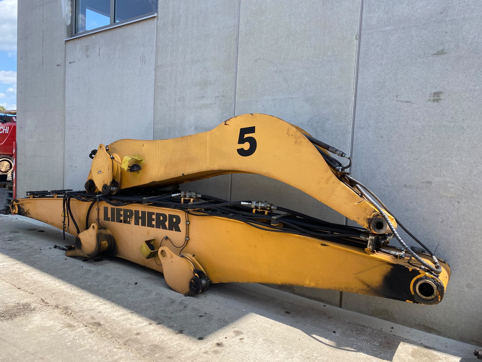Ausleger, Stiel aus Liebherr A924 C , Umschlagbagger
