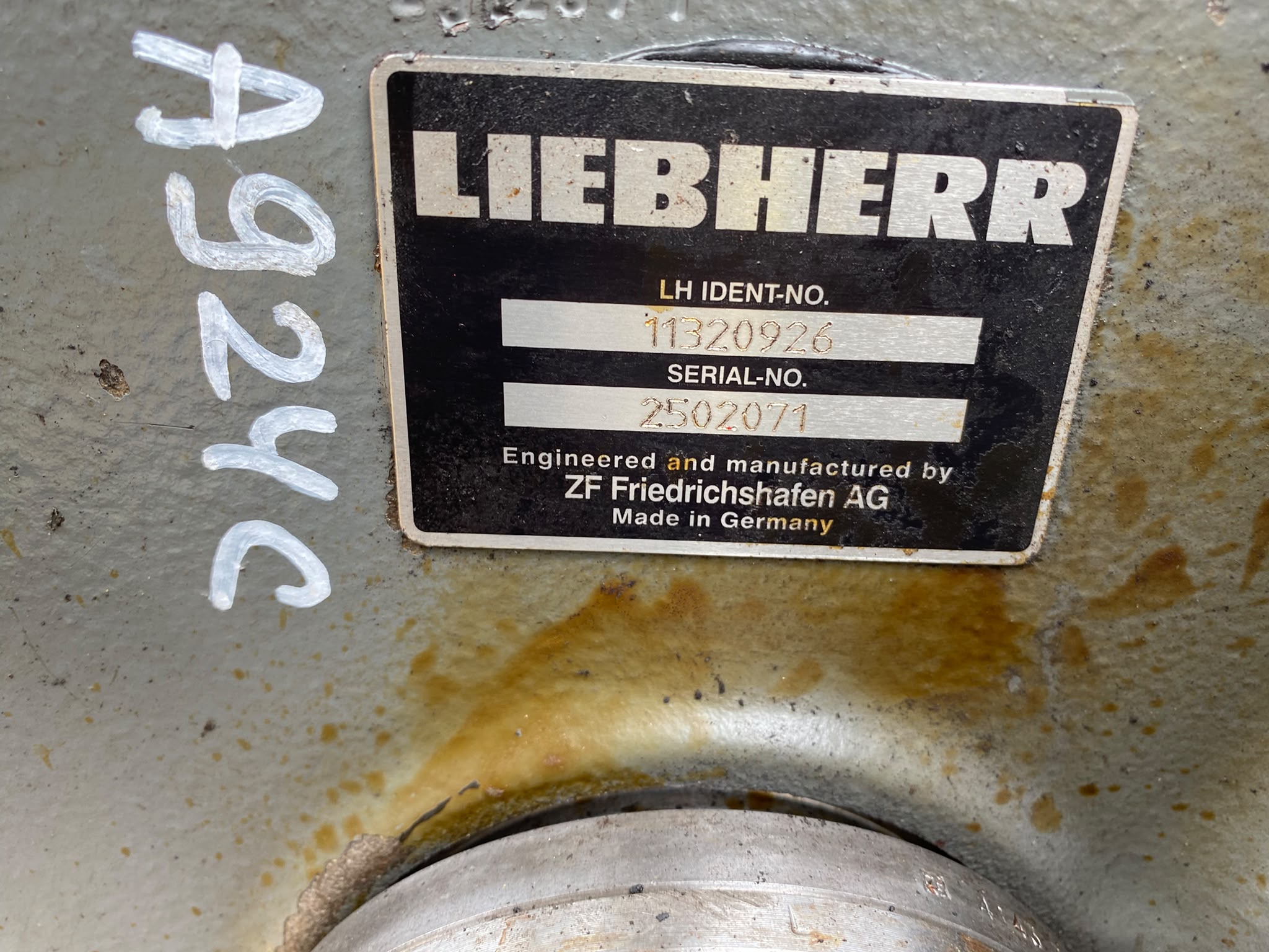 Achsverteilergetriebe aus Liebherr A924C – Bild 4