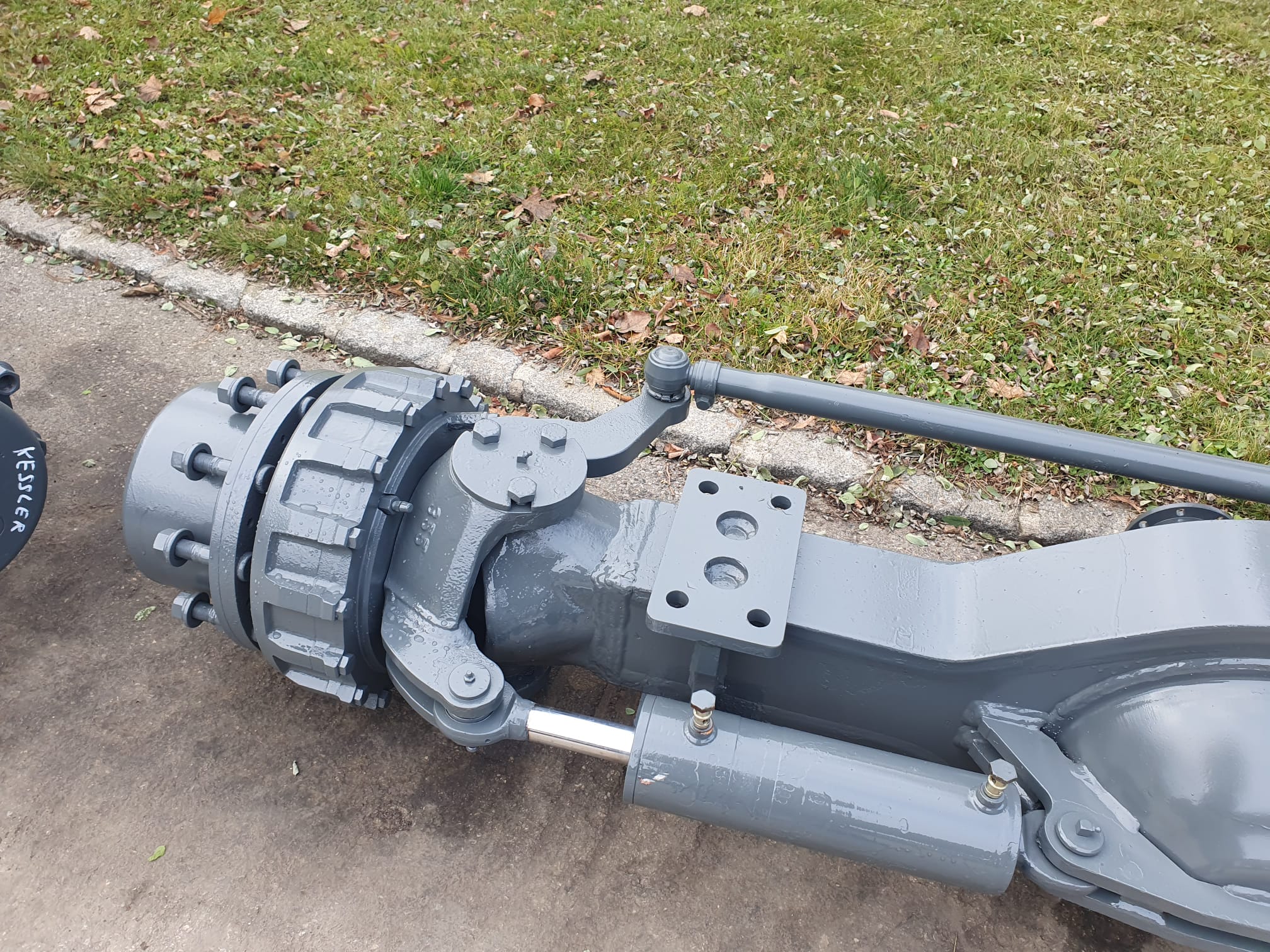 Lenkachse, Starrachse Kessler aus Liebherr A922LIT – Bild 8