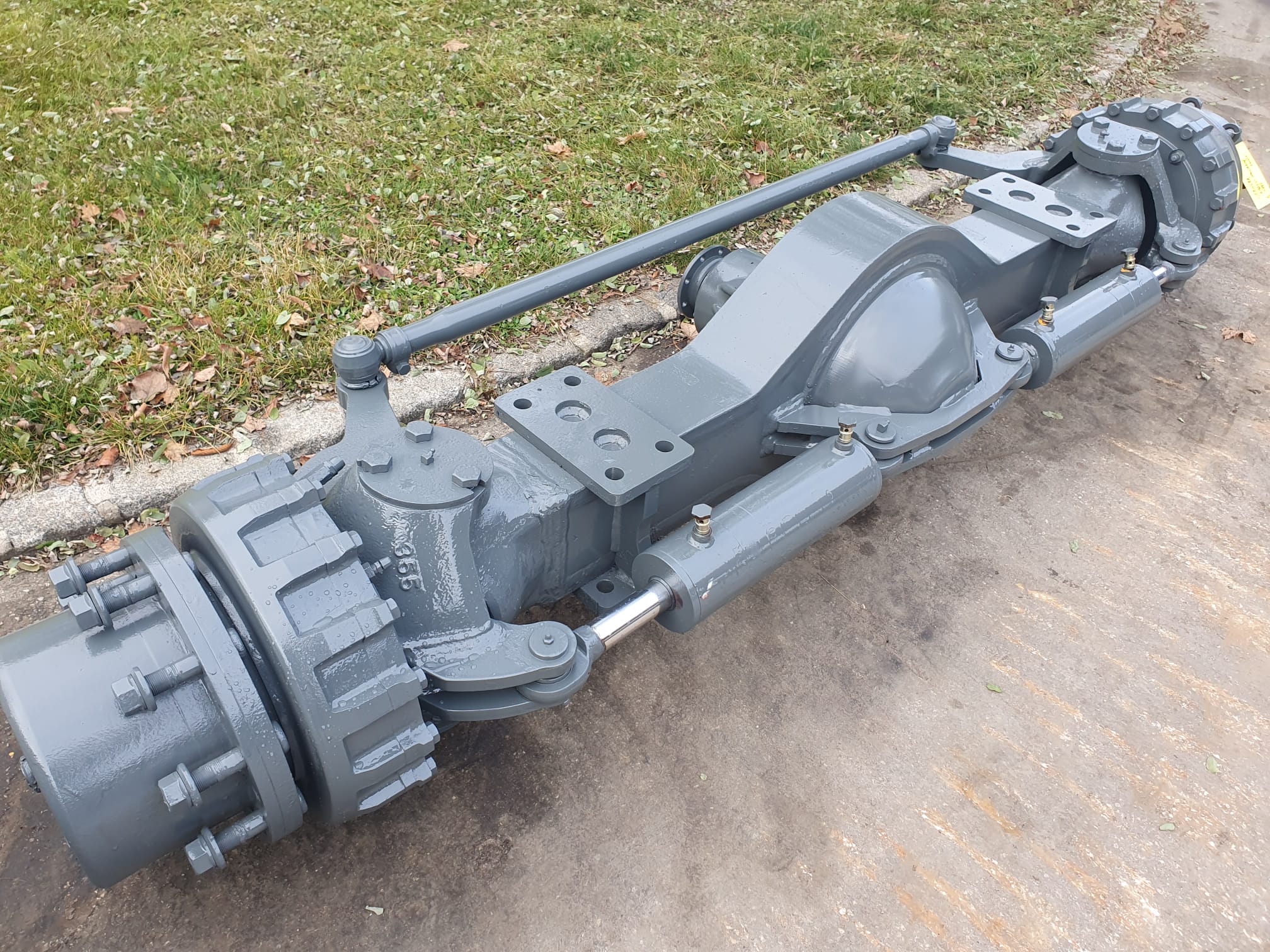Lenkachse, Starrachse Kessler aus Liebherr A922LIT