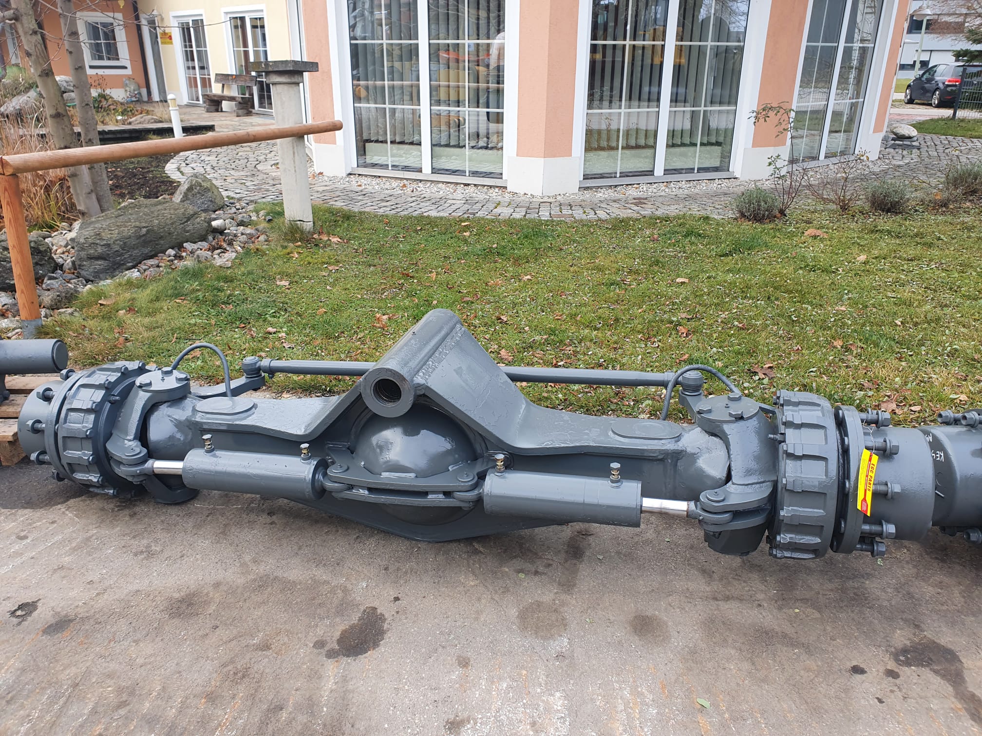 Lenkachse, Starrachse Kessler aus Liebherr A922LIT – Bild 11