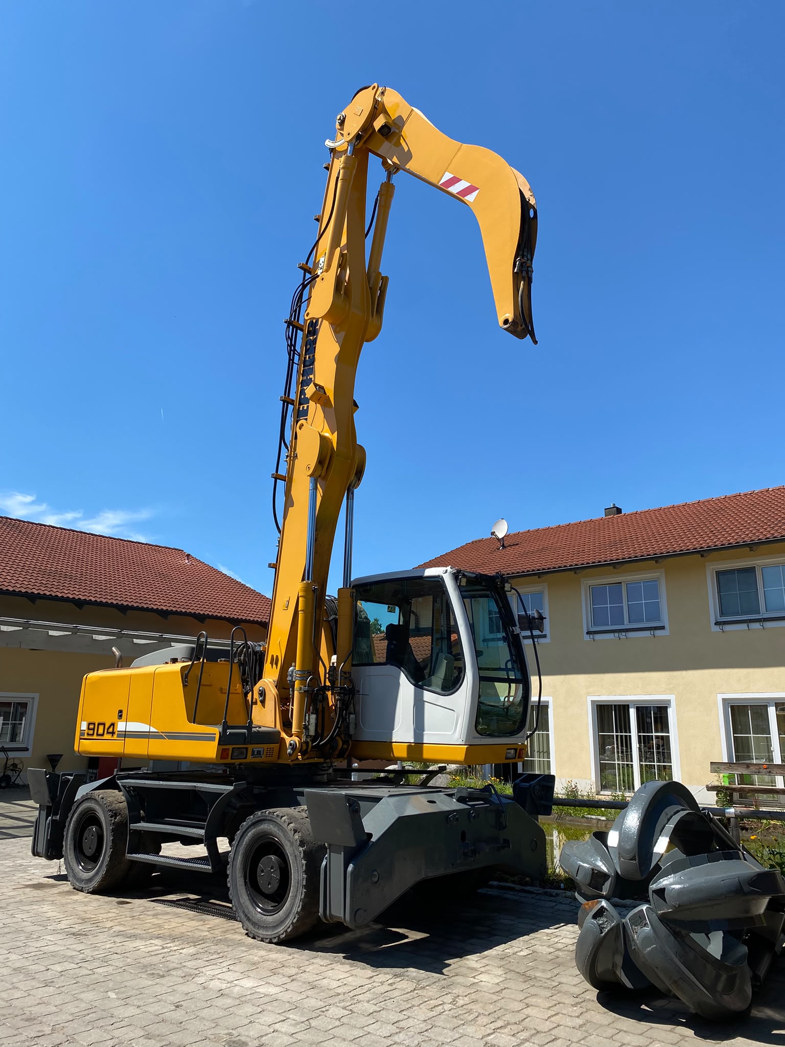 Liebherr A904C HD, Umschlagbagger – Bild 11