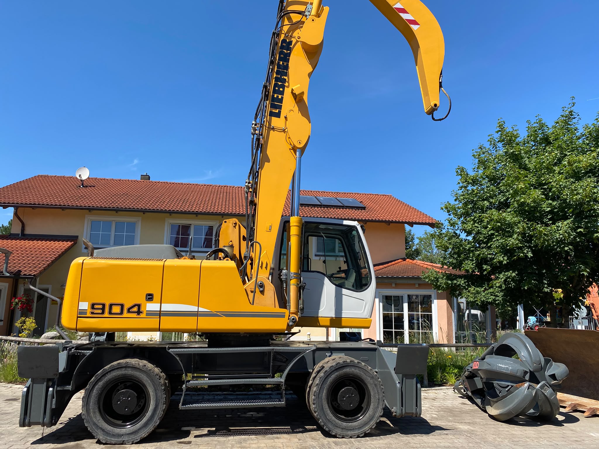 Liebherr A904C HD, Umschlagbagger – Bild 8