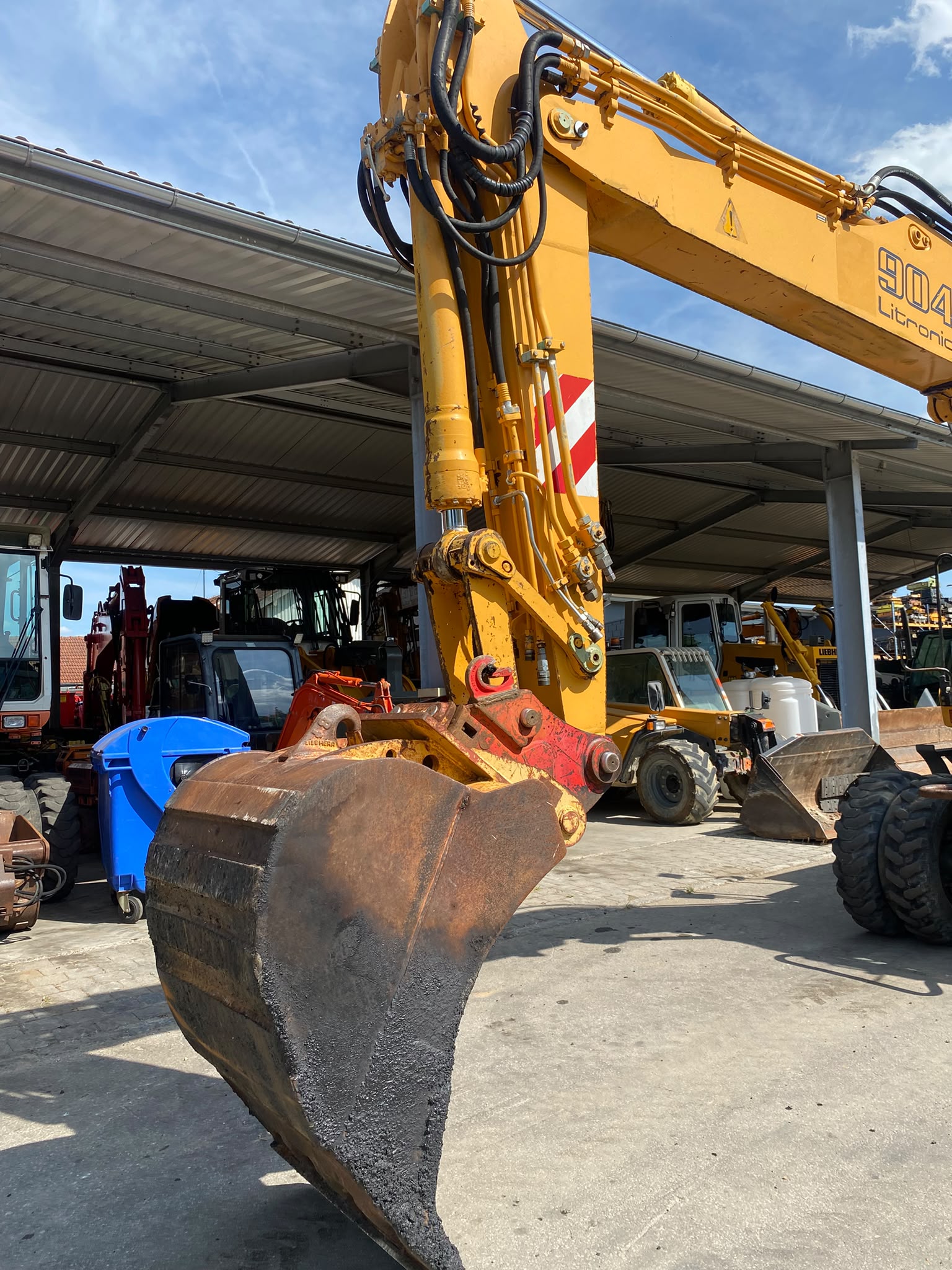 Liebherr A904 LIT, Mobilbagger – Bild 2