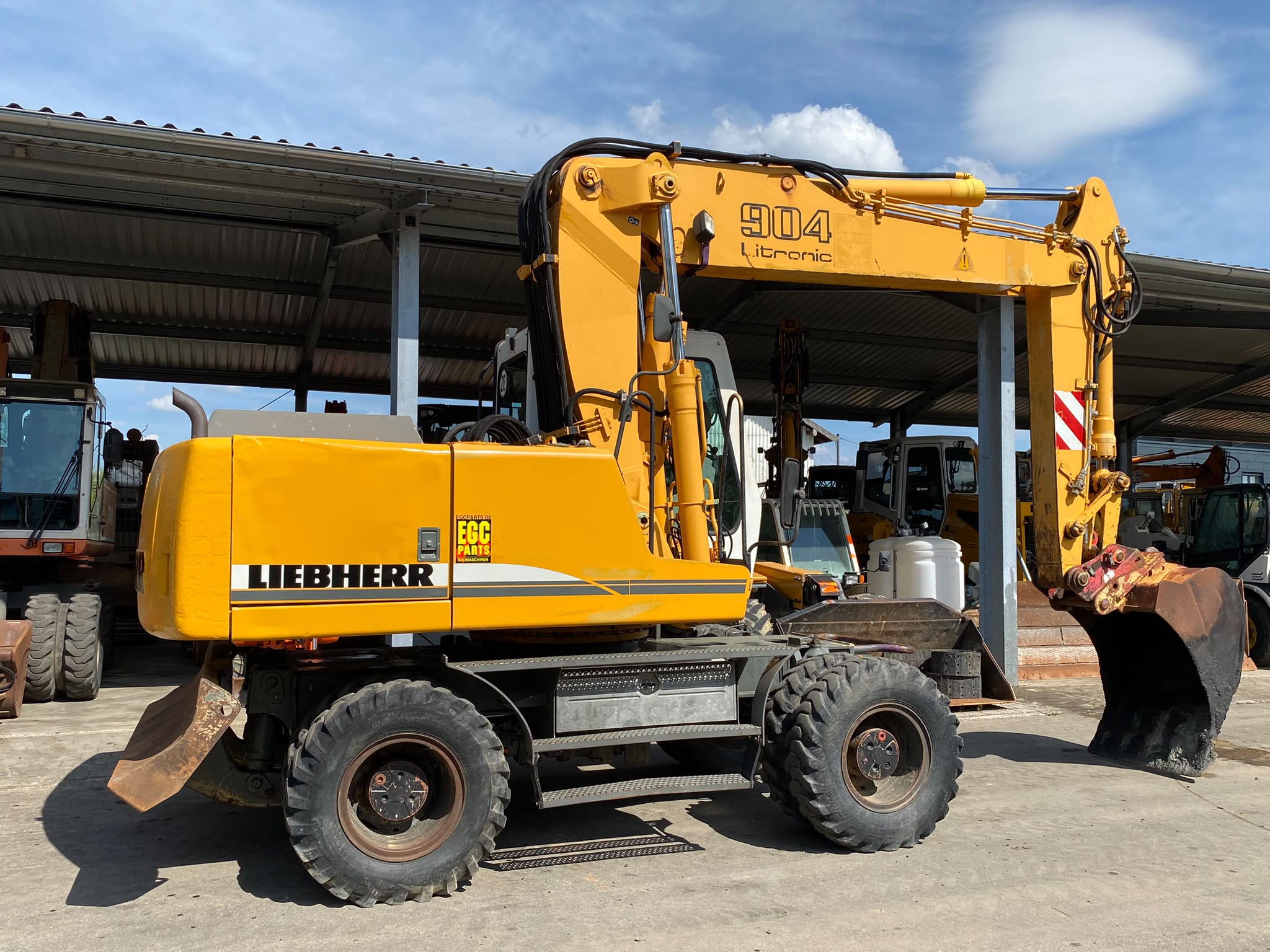 Liebherr A904 LIT, Mobilbagger – Bild 8