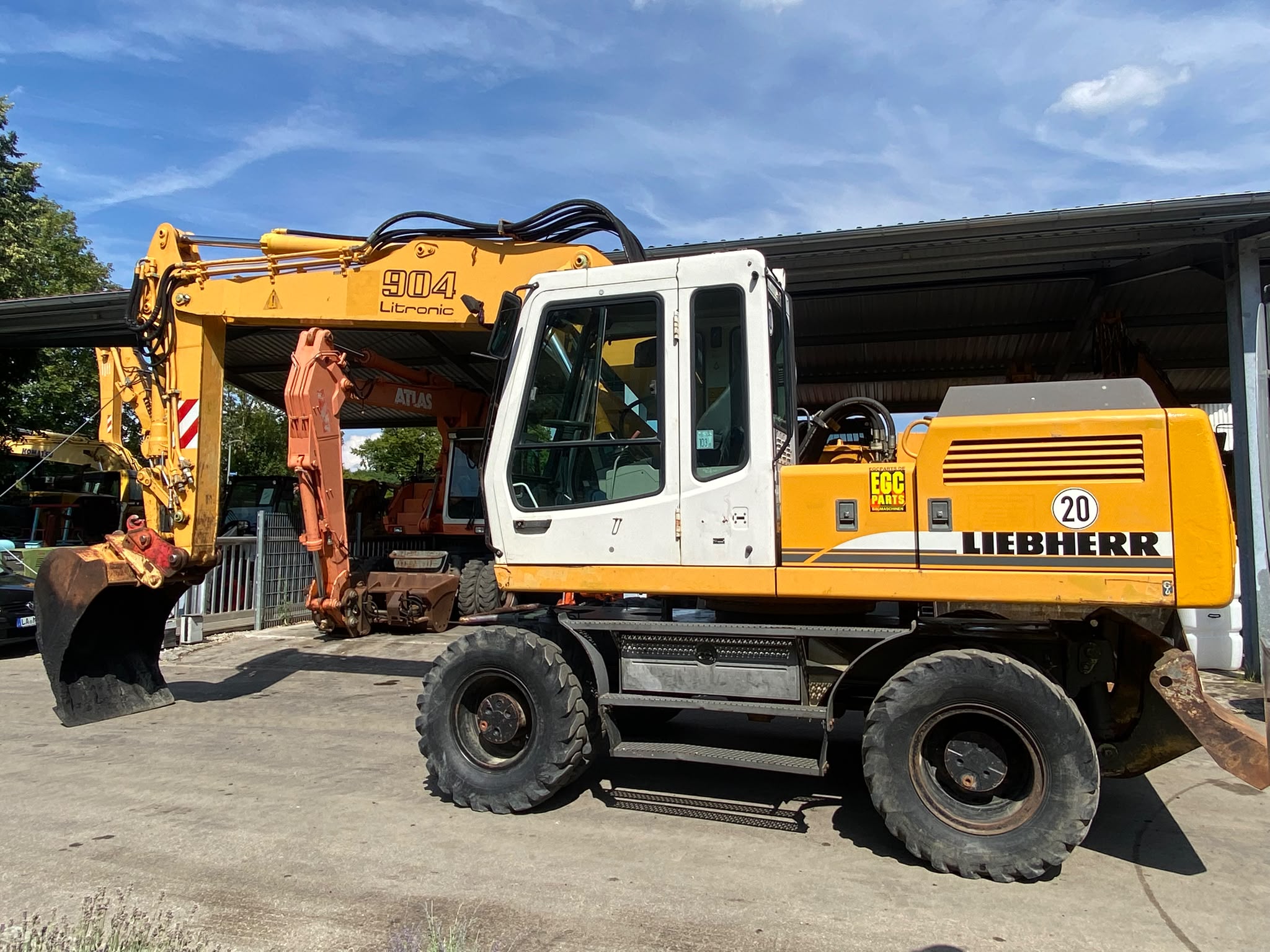 Liebherr A904 LIT, Mobilbagger