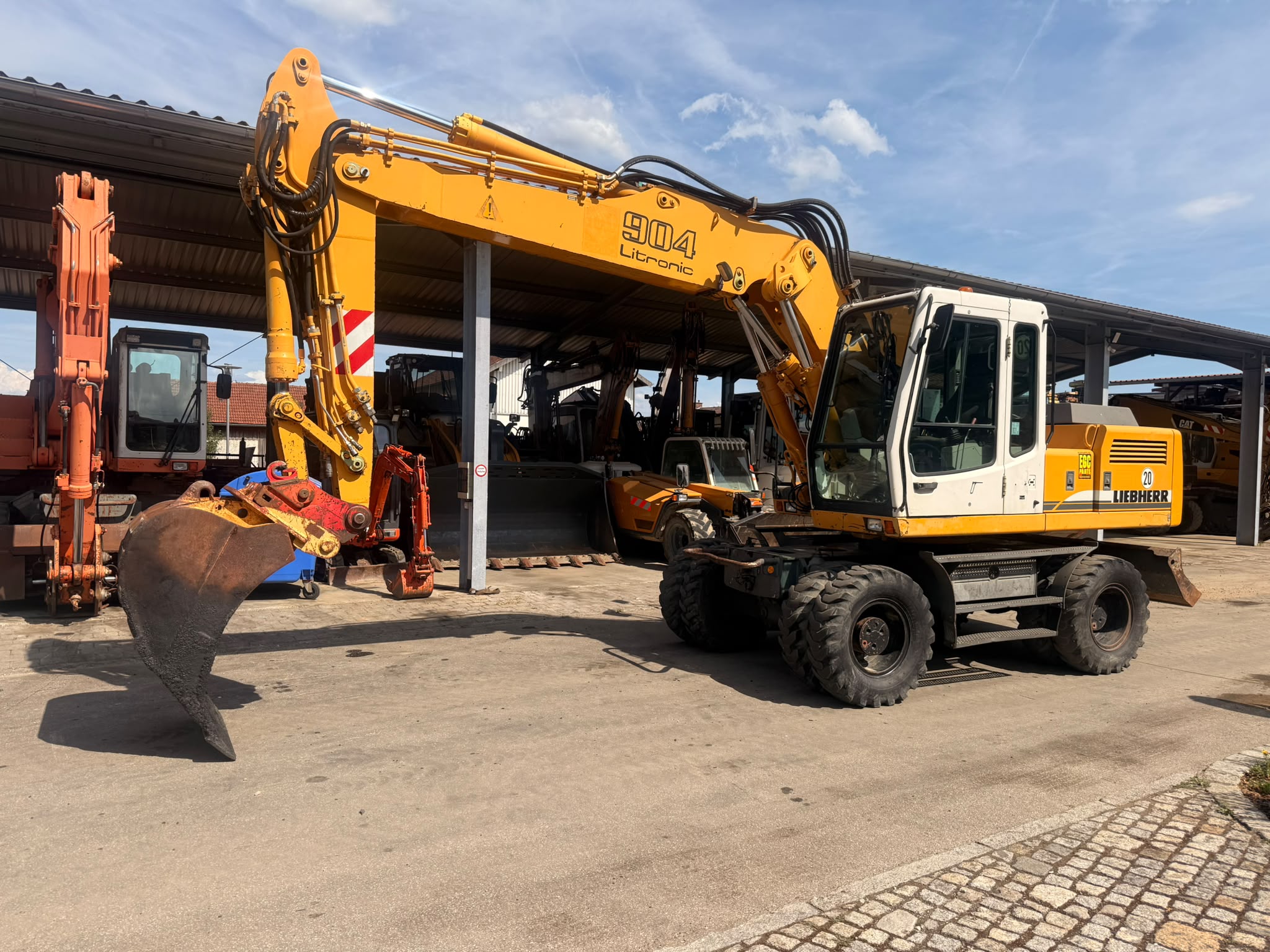 Liebherr A904 LIT, Mobilbagger – Bild 12