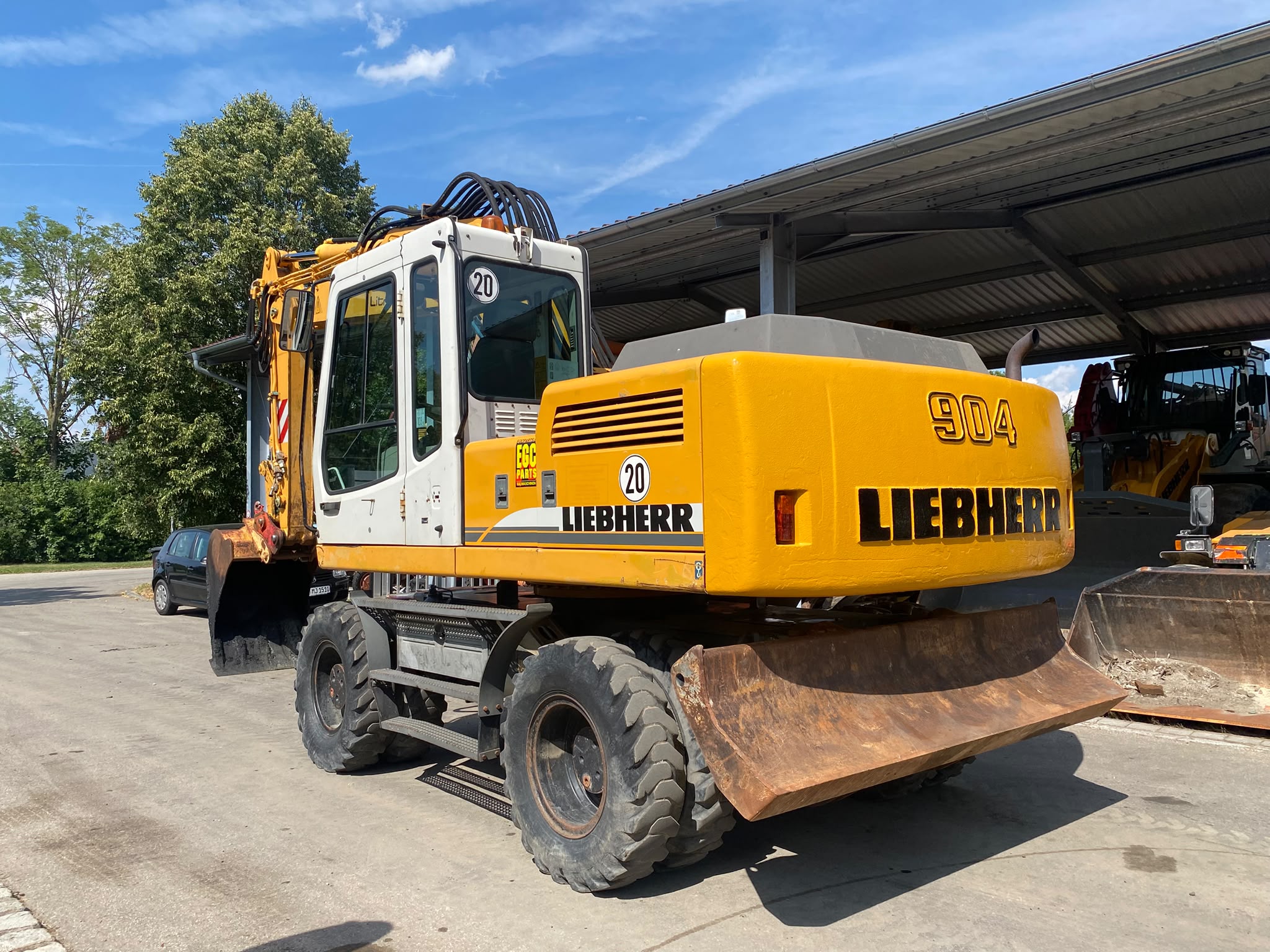Liebherr A904 LIT, Mobilbagger – Bild 4