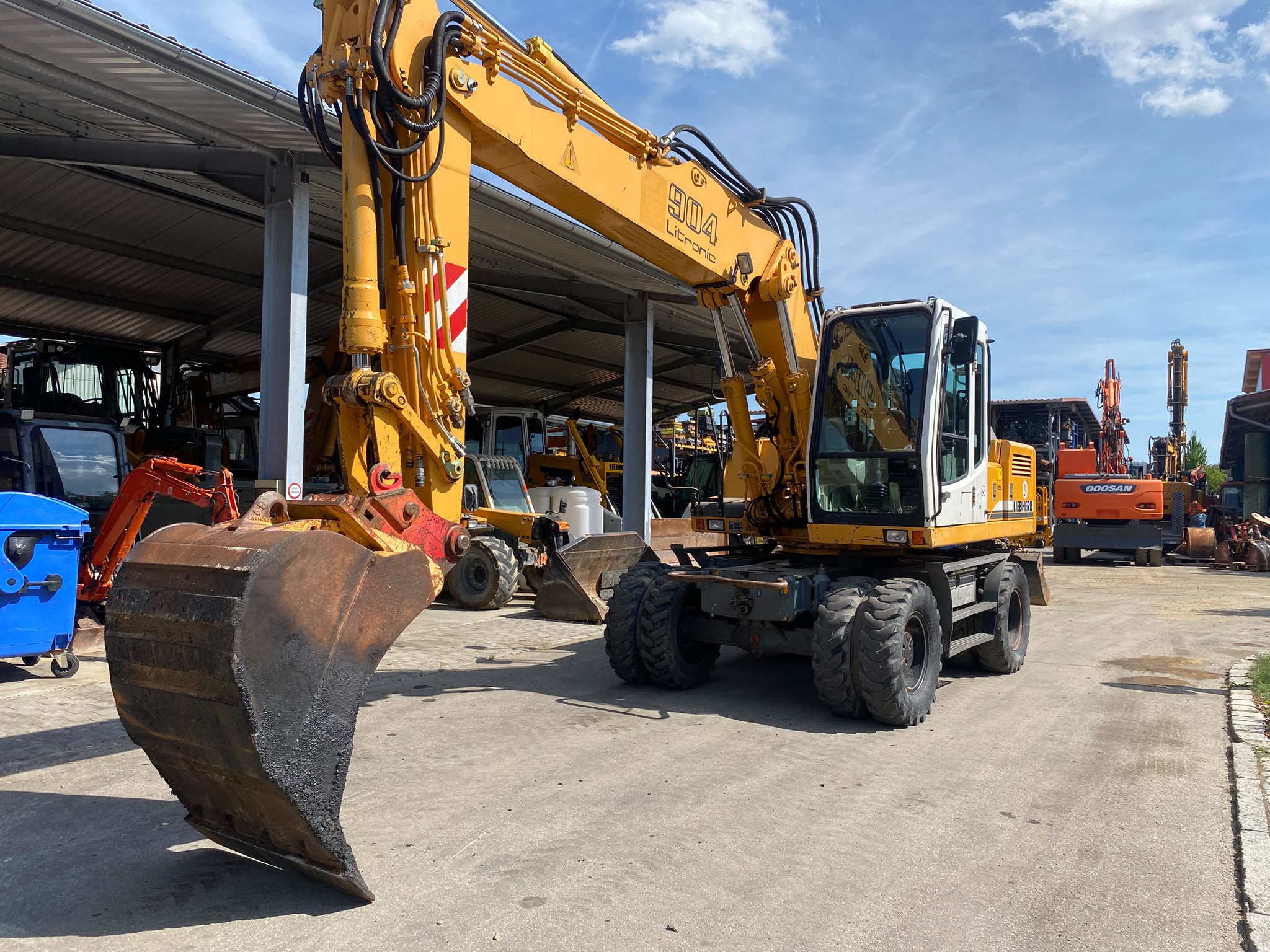 Liebherr A904 LIT, Mobilbagger – Bild 6
