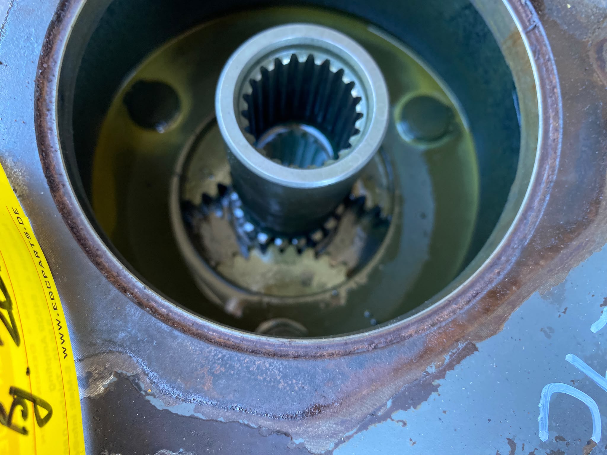 Drehwerksgetriebe Liebherr SAT 275/238 aus Liebherr A924C LIT – Bild 3