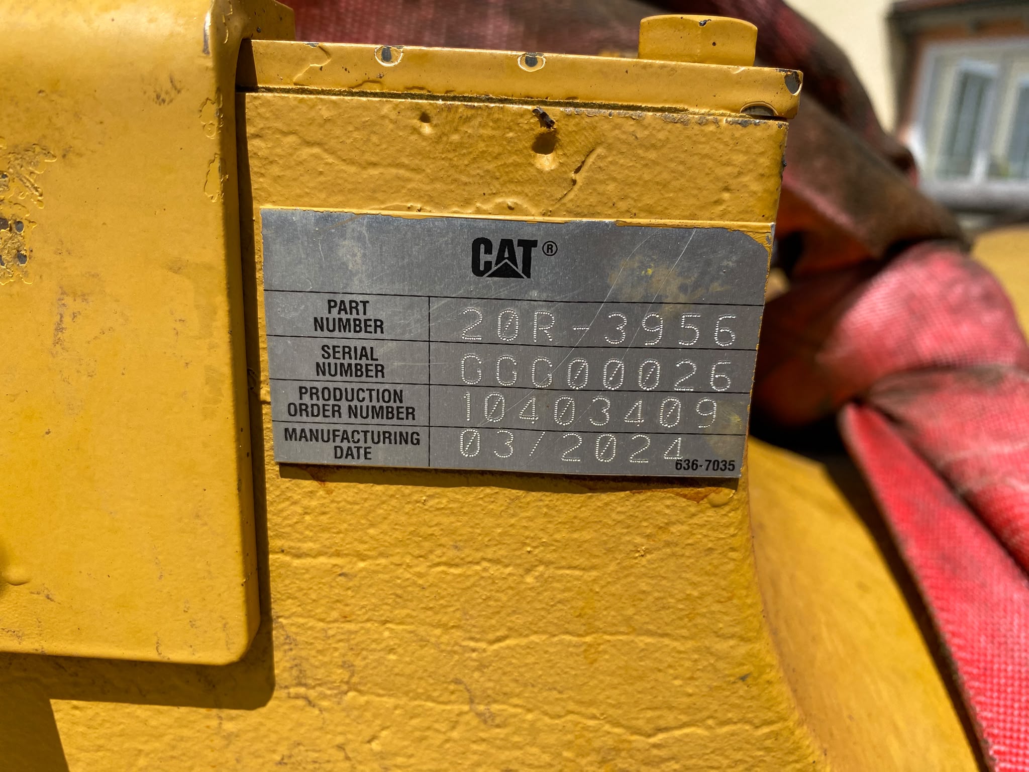 Getriebe CAT 20R3956, aus CAT 777G, Dumper – Bild 3