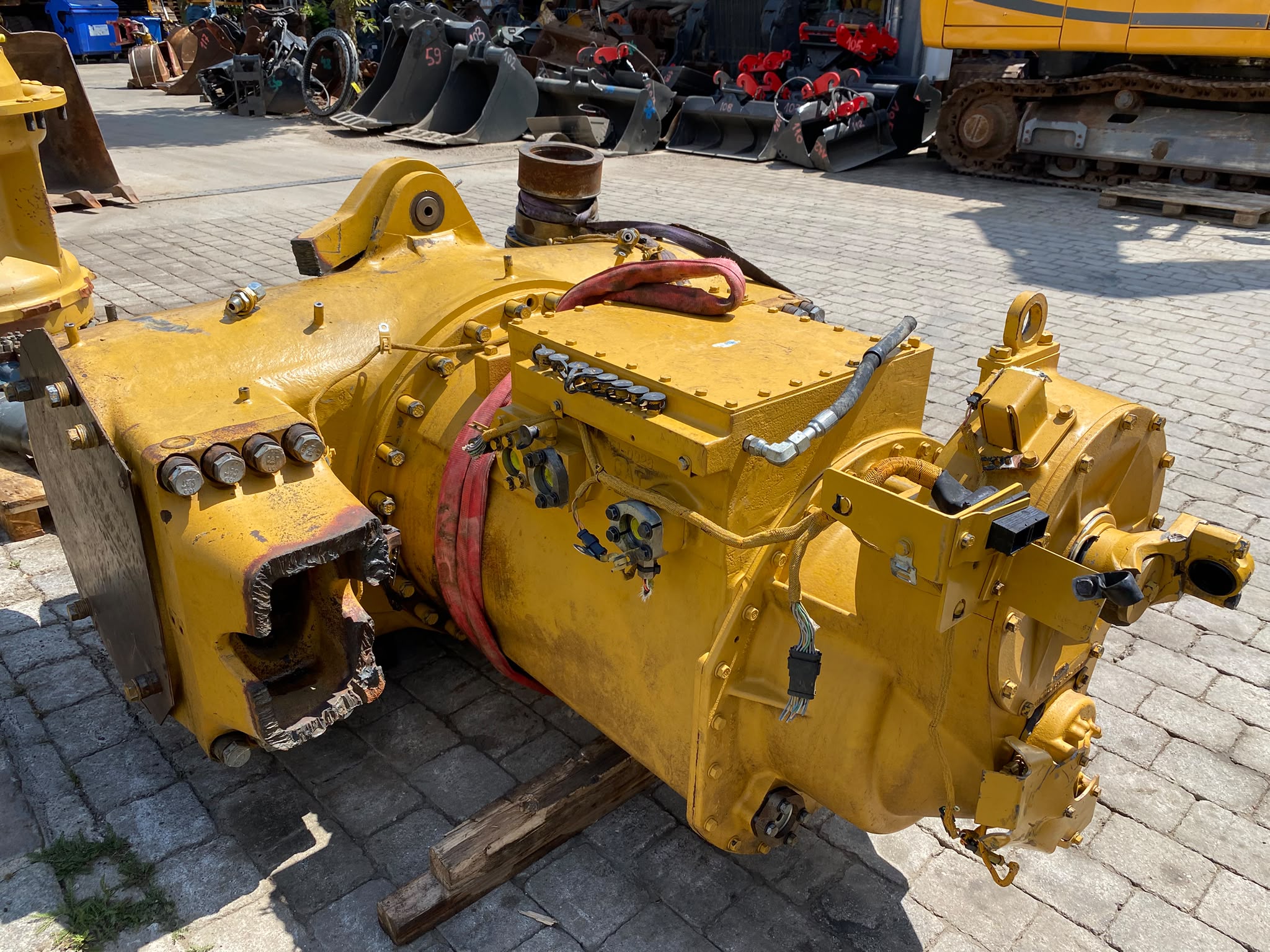 Getriebe CAT 20R3956, aus CAT 777G, Dumper – Bild 5