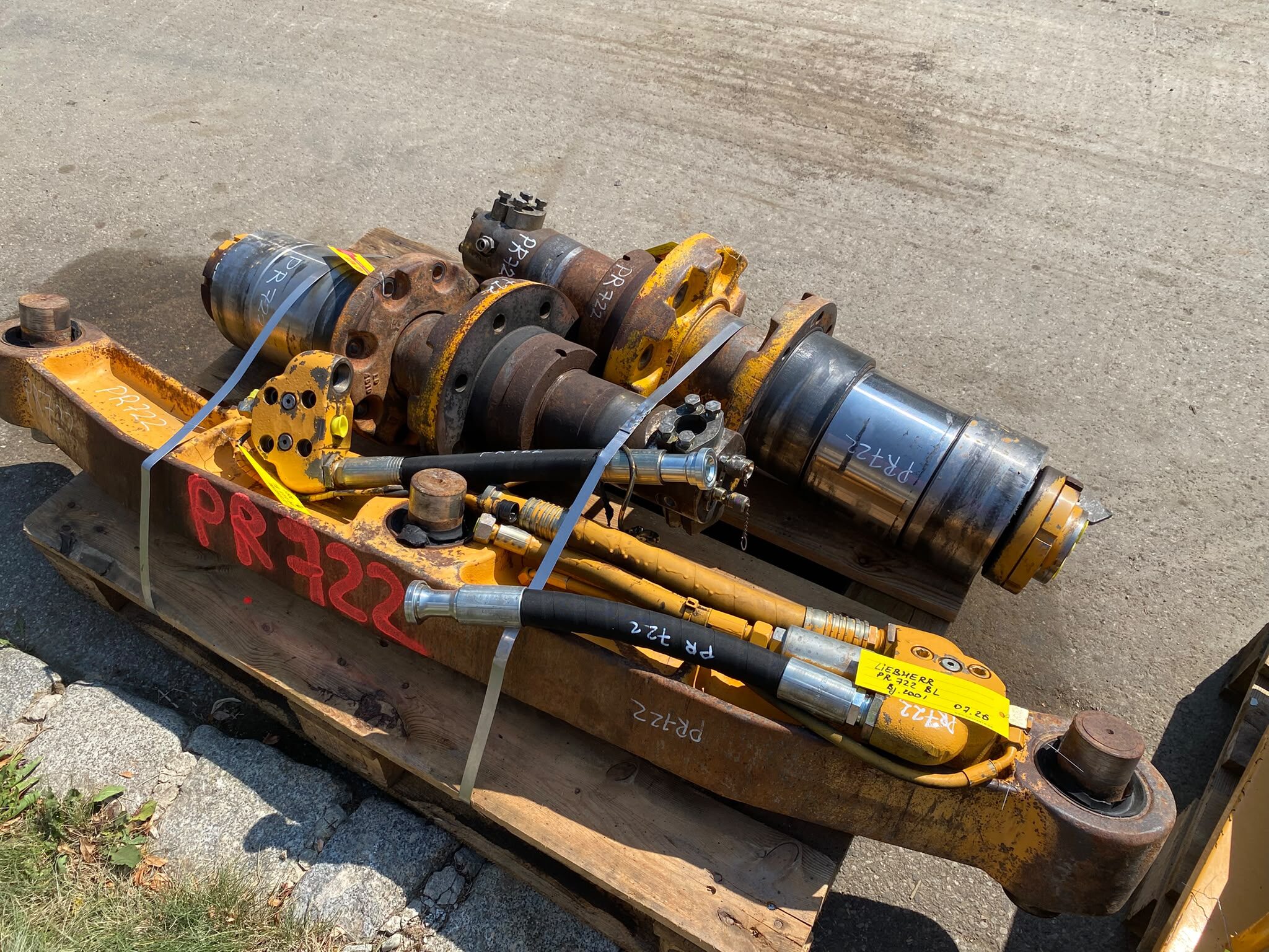 Drehdurchführung aus Liebherr PR 722