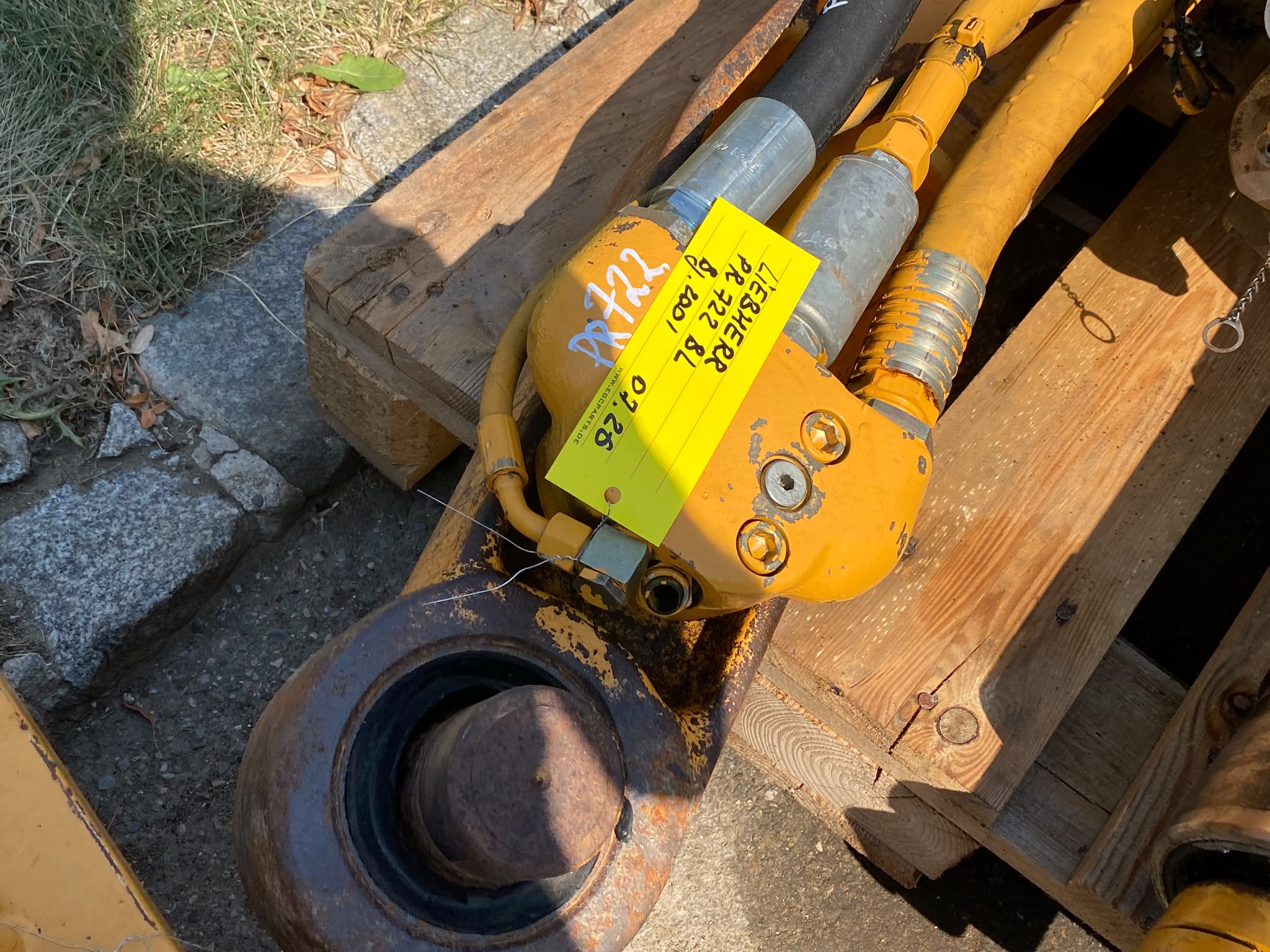Drehdurchführung aus Liebherr PR 722 – Bild 8
