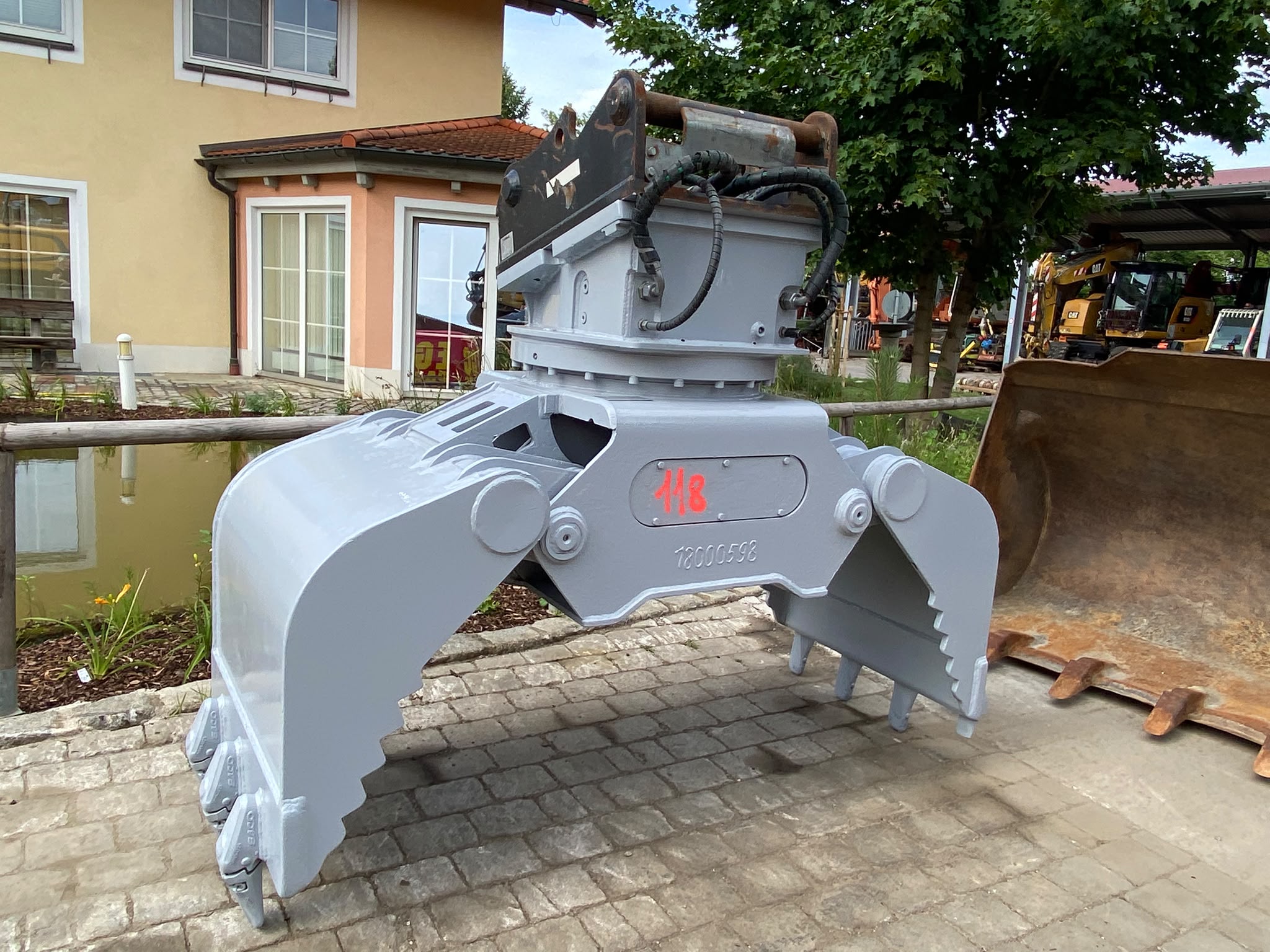 Greifer Z U4 mit Oil Quick OQ 70/55, Nr.118 – Bild 7