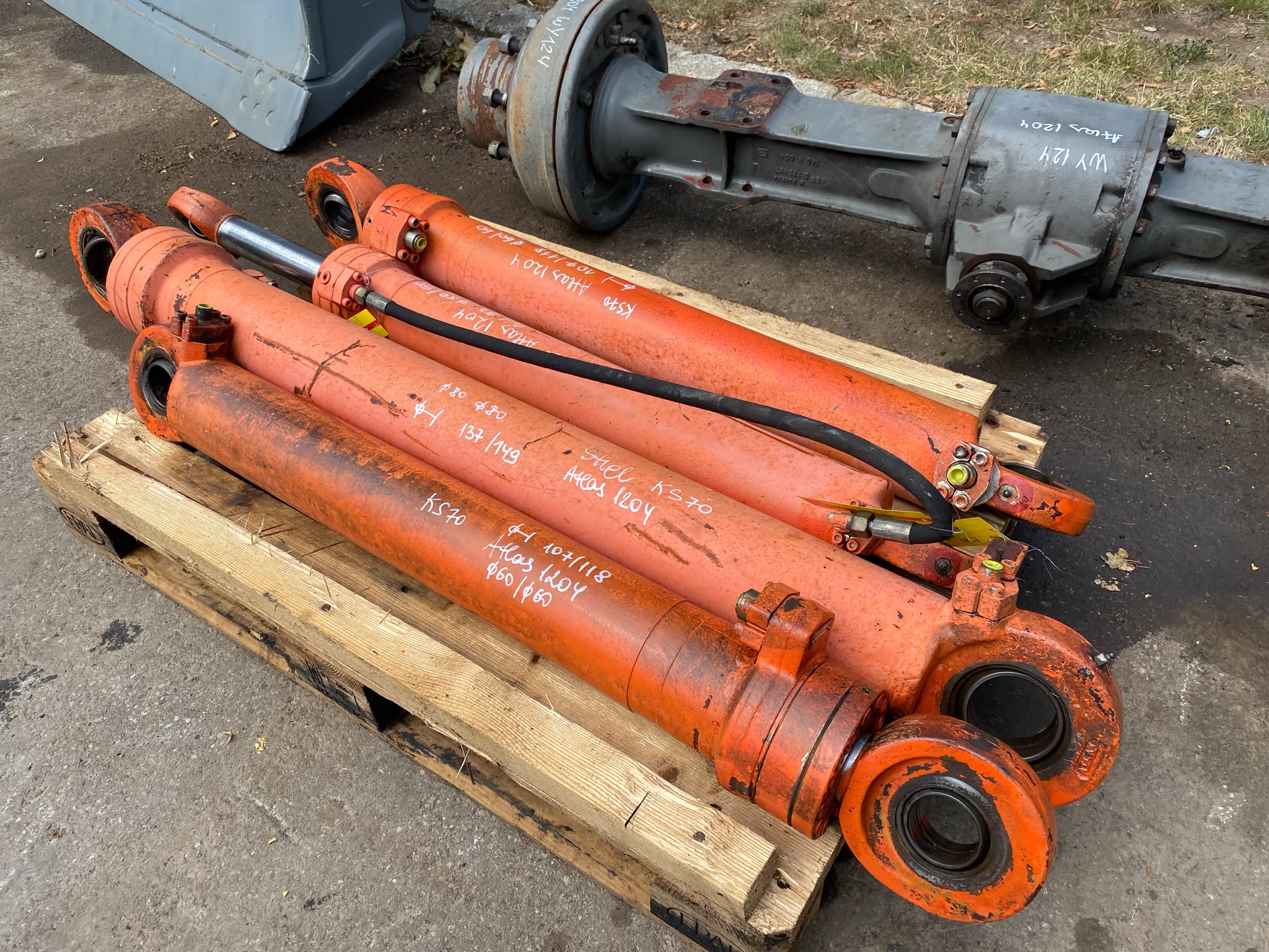 Hydraulikzylinder aus Atlas 1204