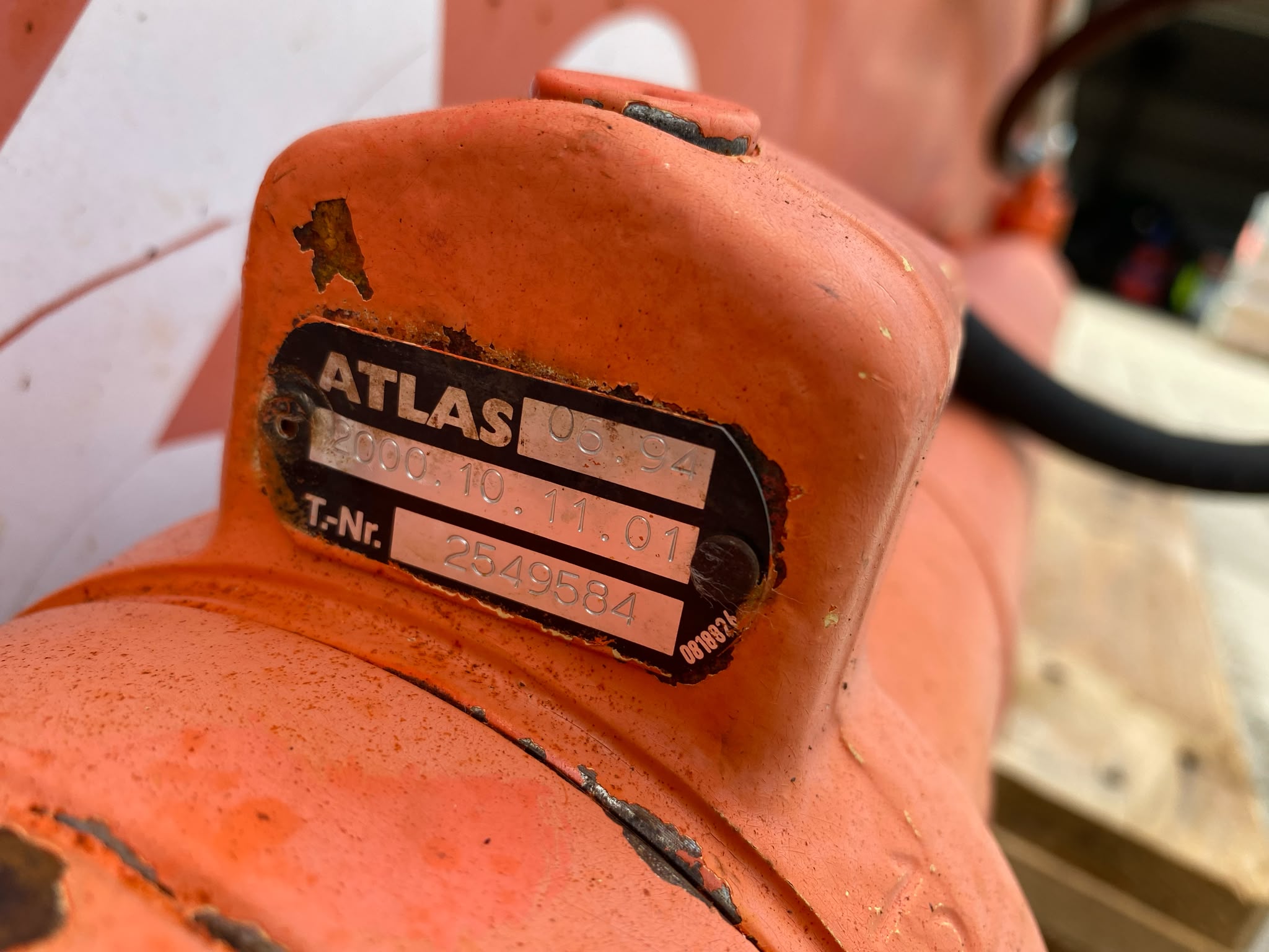 Hydraulikzylinder aus Atlas 1204 – Bild 5