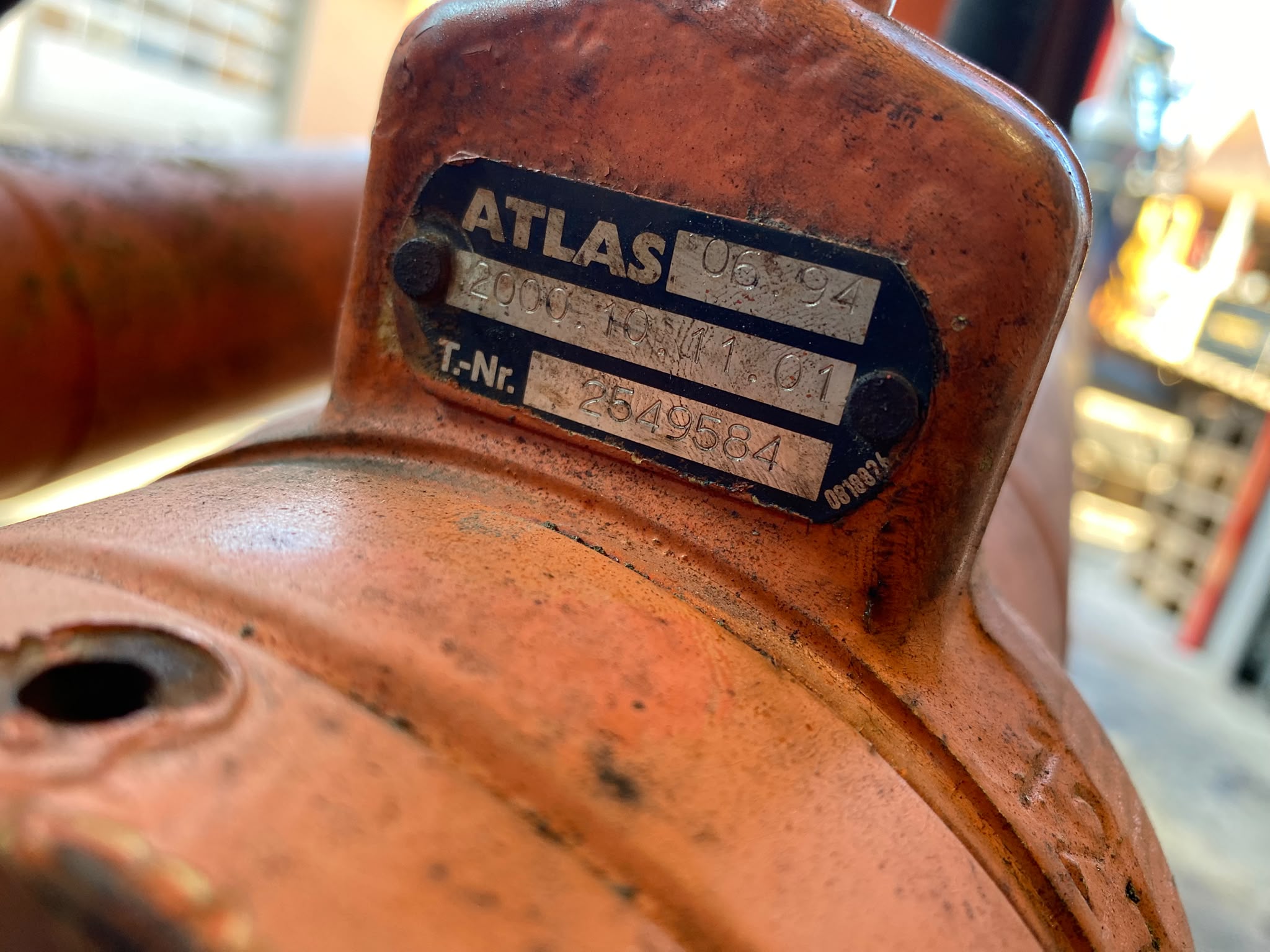 Hydraulikzylinder aus Atlas 1204 – Bild 7