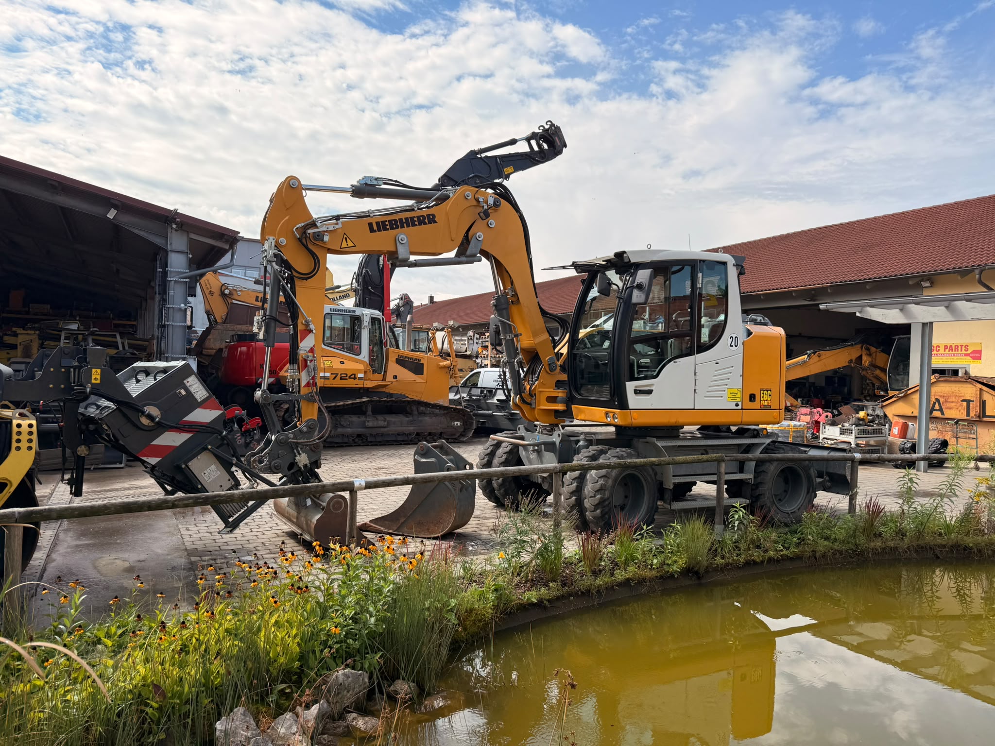 Liebherr A910 compact , Mobilbagger
