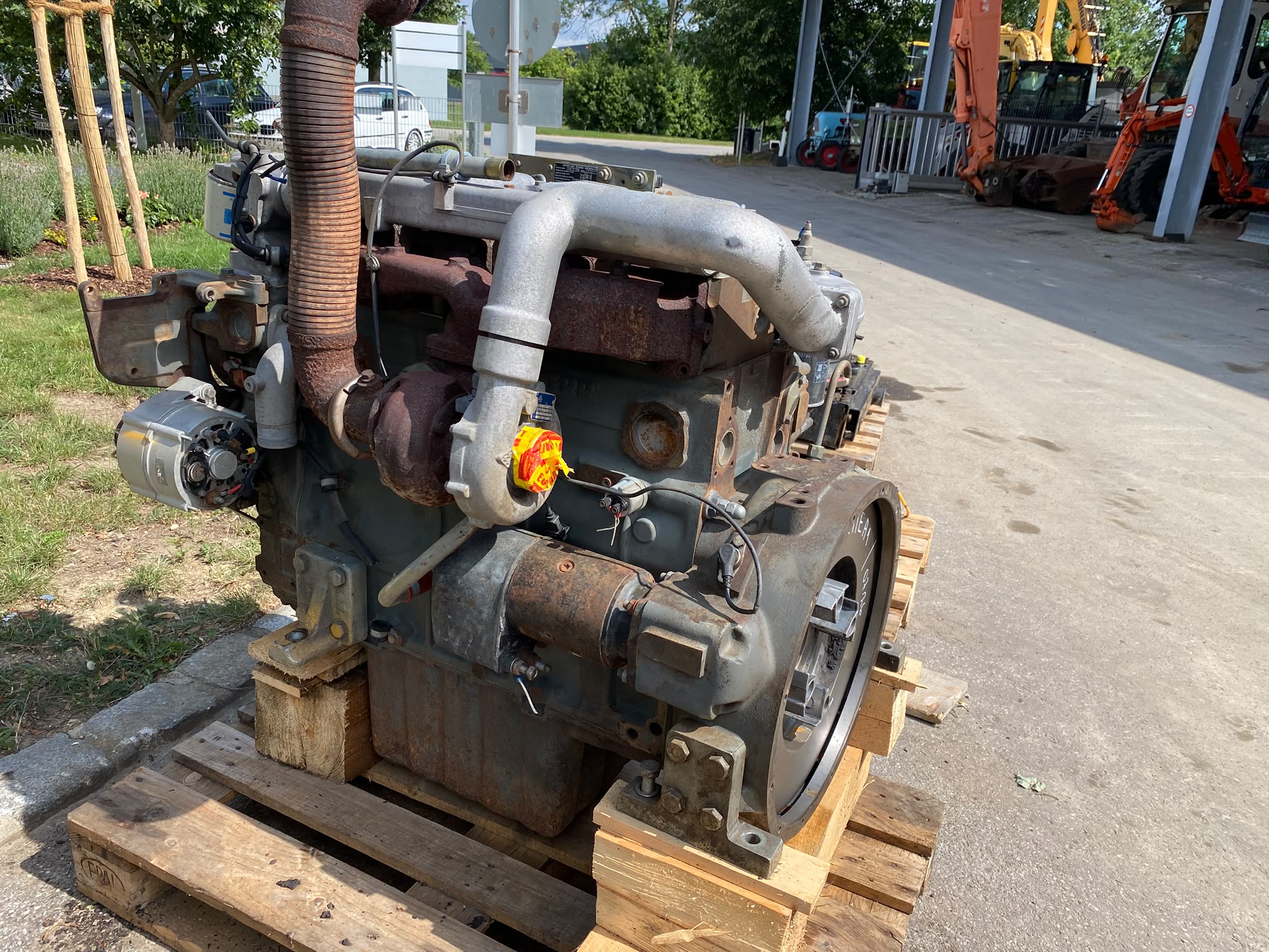 Liebherr D924 TE A1, Dieselmotor aus Liebherr PR 722 – Bild 3