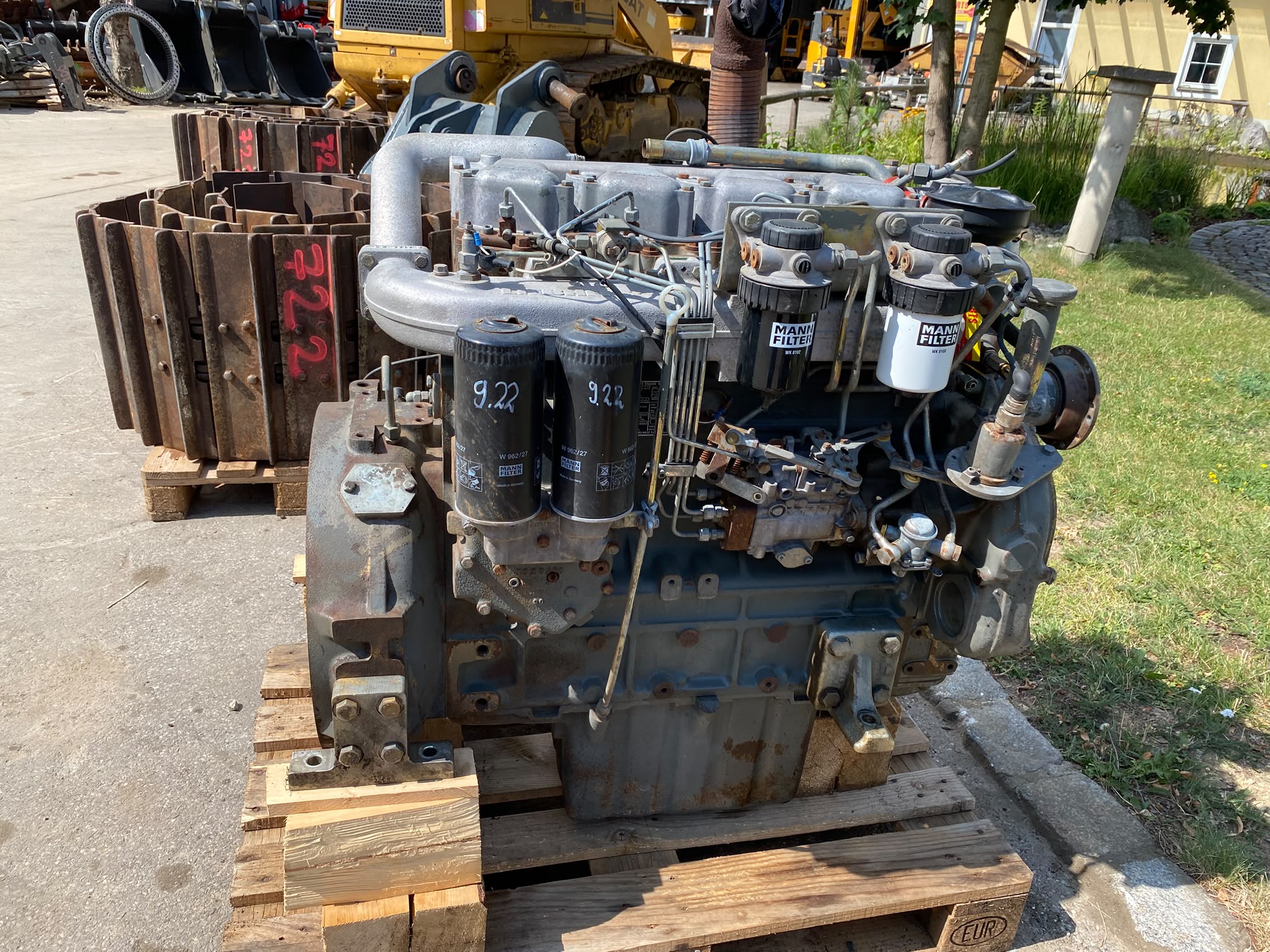 Liebherr D924 TE A1, Dieselmotor aus Liebherr PR 722 – Bild 6