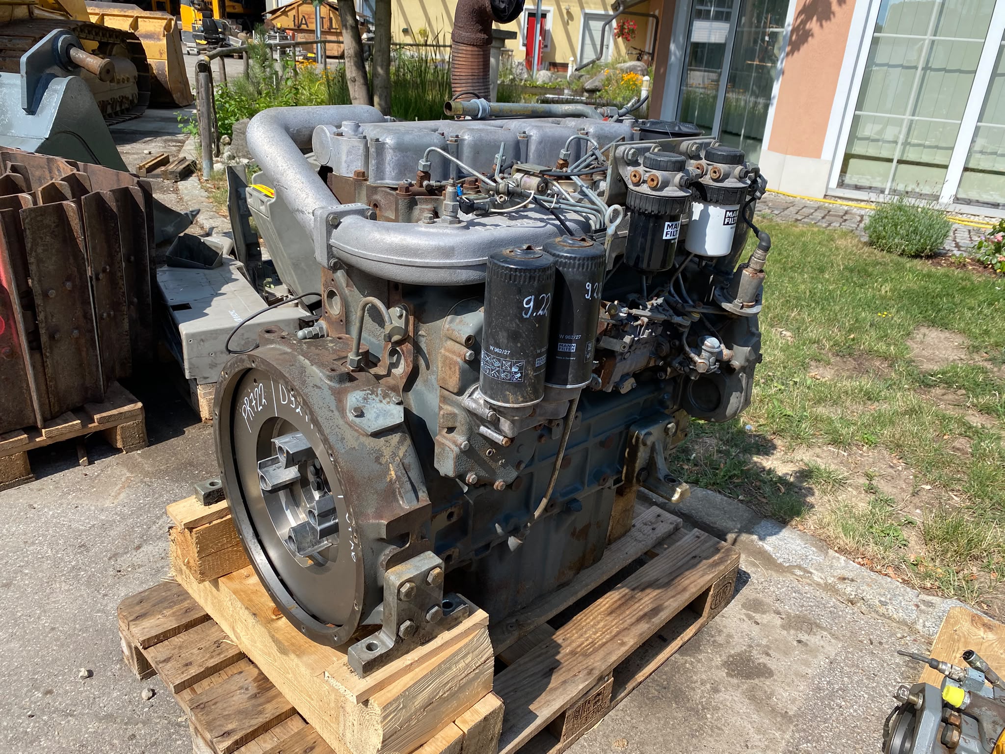 Liebherr D924 TE A1, Dieselmotor aus Liebherr PR 722 – Bild 8