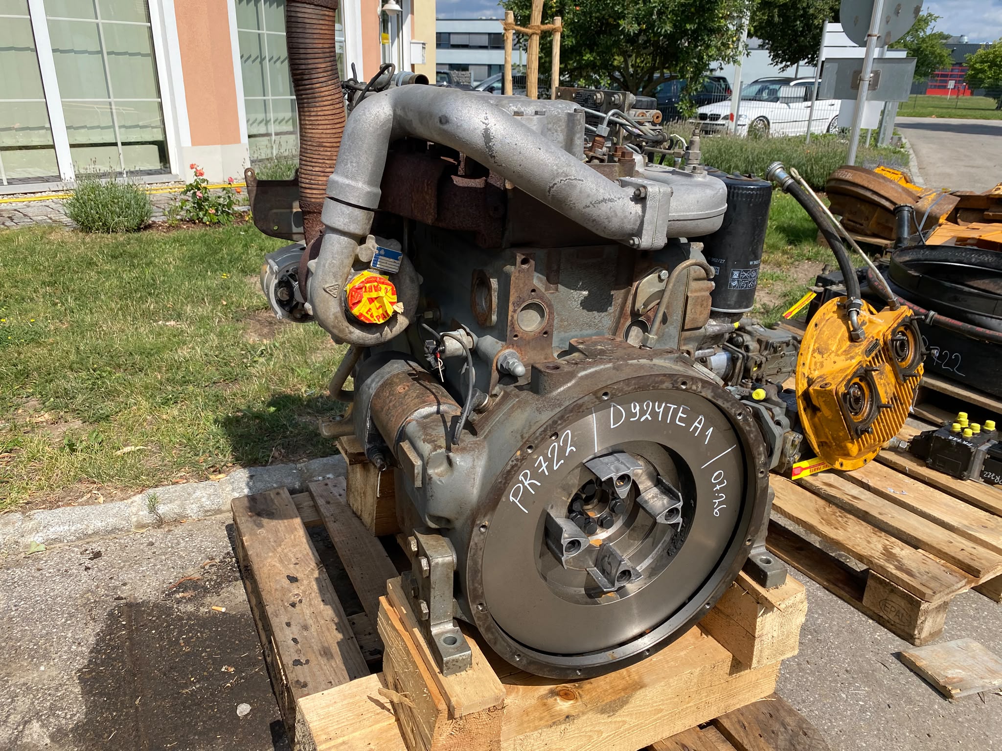 Liebherr D924 TE A1, Dieselmotor aus Liebherr PR 722