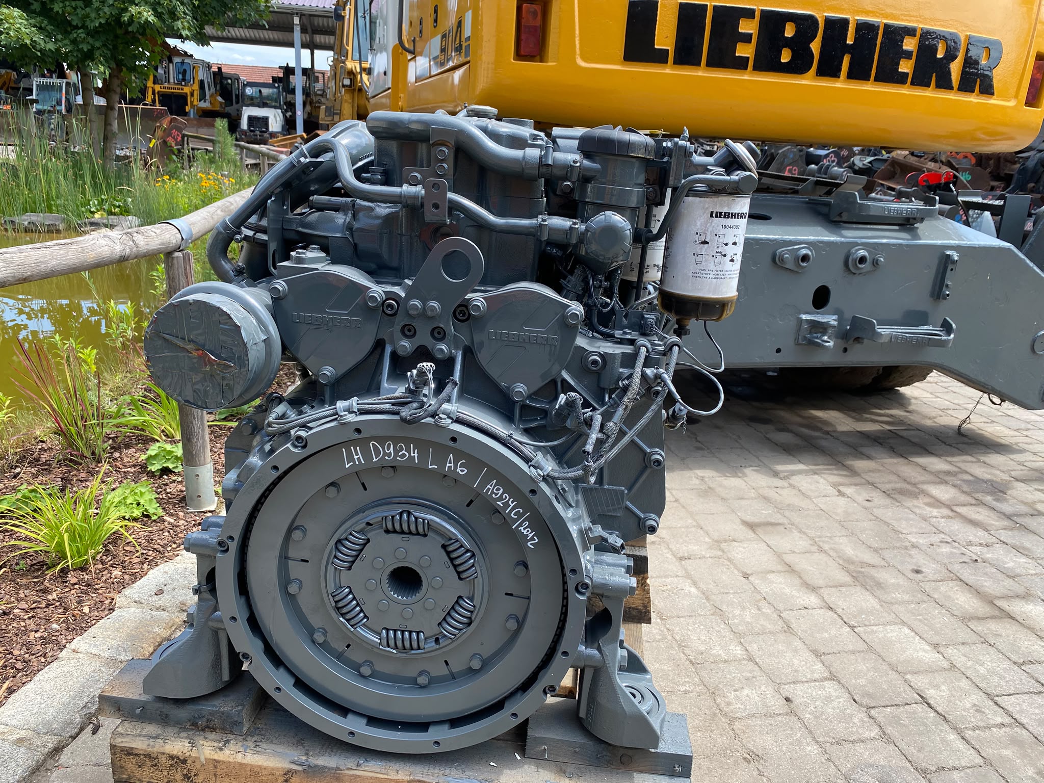 Liebherr D934L A6, Dieselmotor aus Liebherr A924C – Bild 6