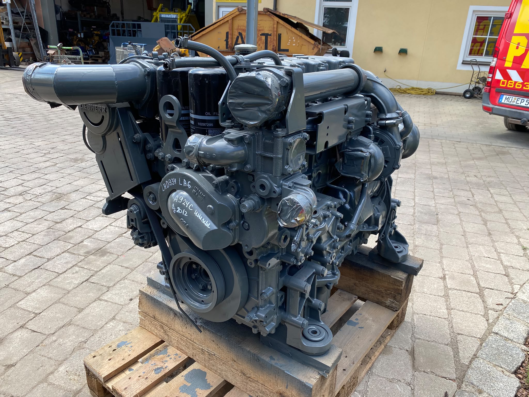 Liebherr D934L A6, Dieselmotor aus Liebherr A924C – Bild 7