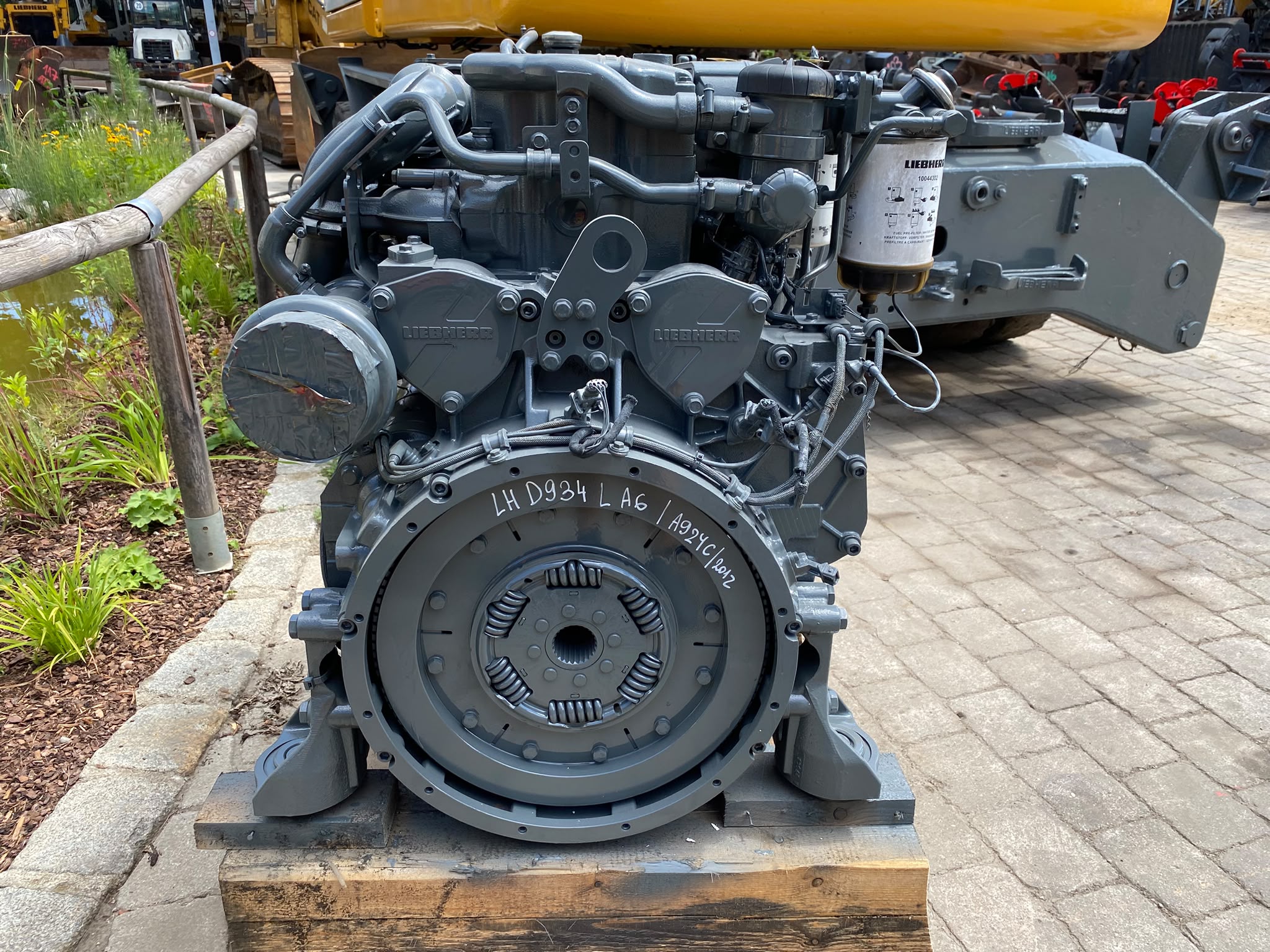 Liebherr D934L A6, Dieselmotor aus Liebherr A924C – Bild 10