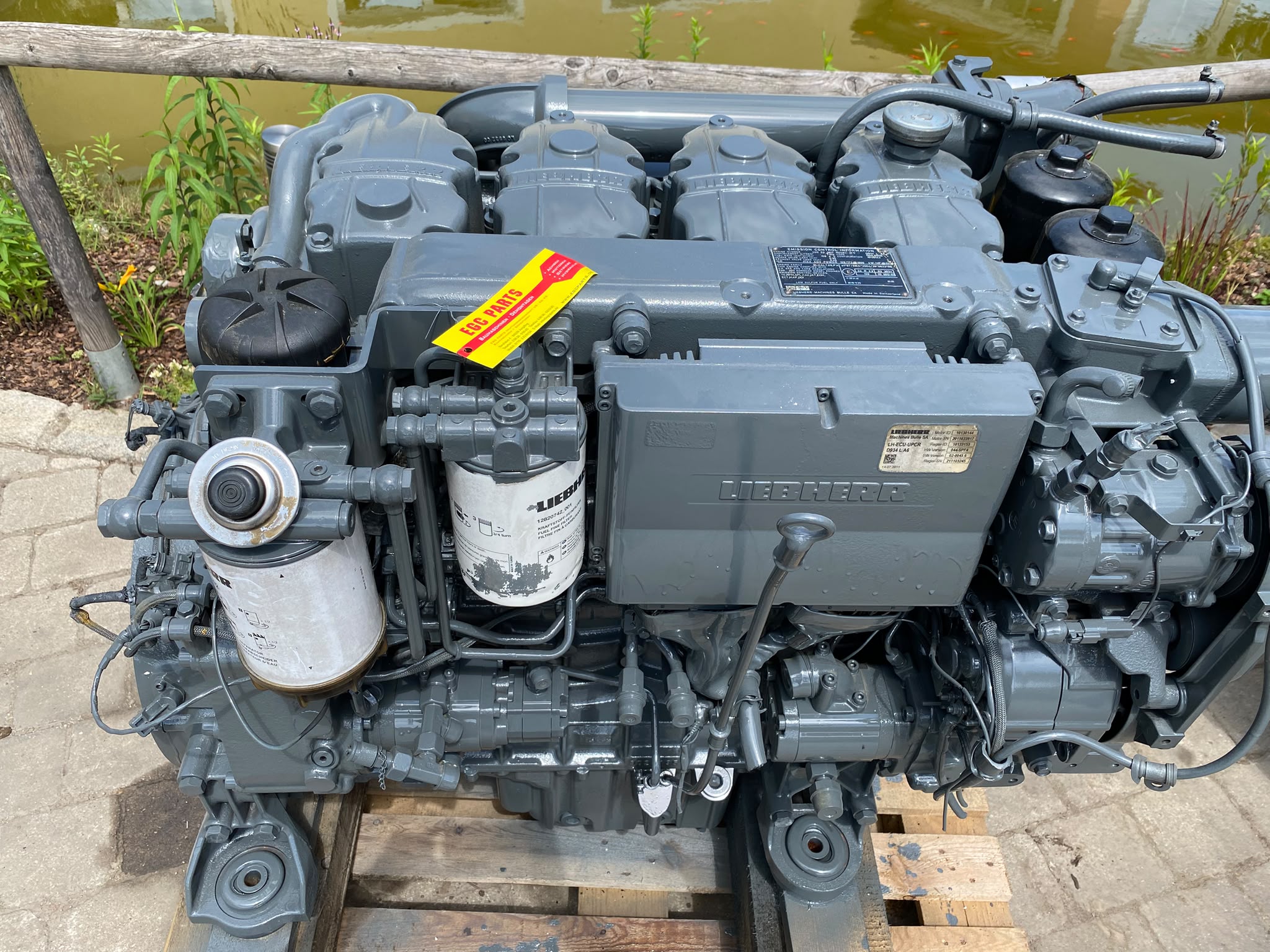 Liebherr D934L A6, Dieselmotor aus Liebherr A924C – Bild 4