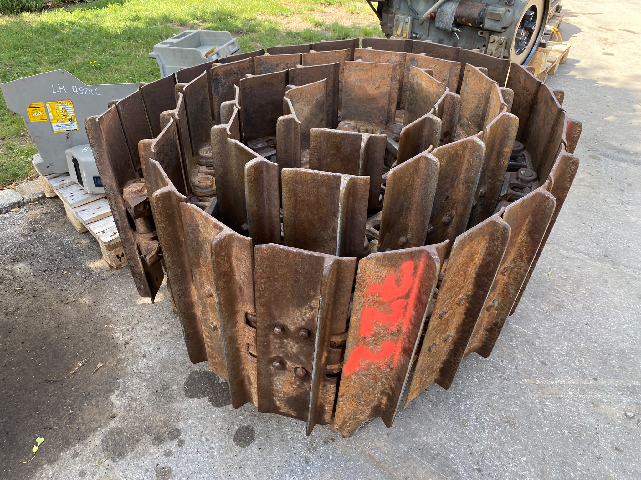 Ketten aus Liebherr PR 722 BL