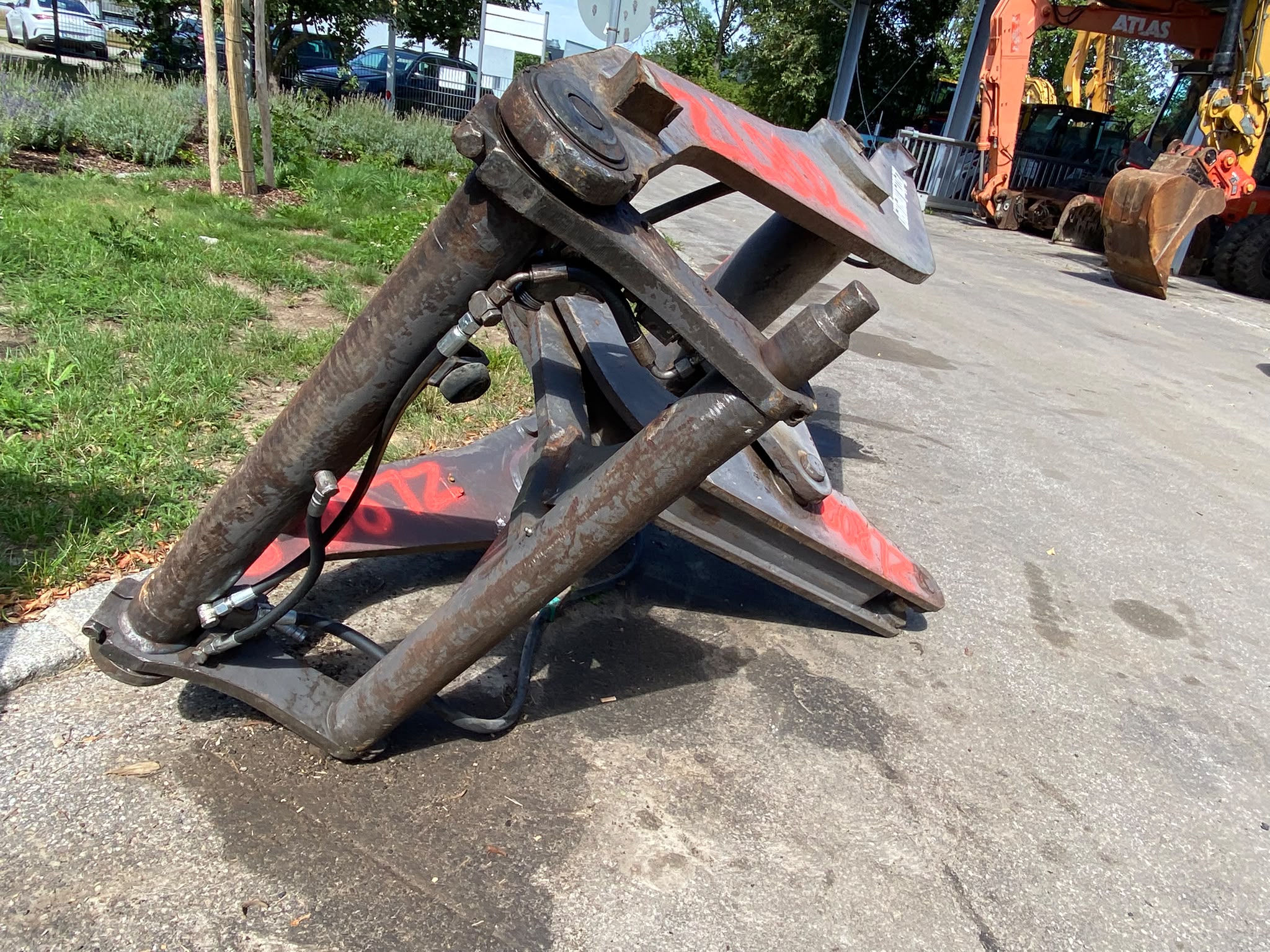 Schwinge mit Schnellwechsler aus Zettelmeyer ZL 802 – Bild 2