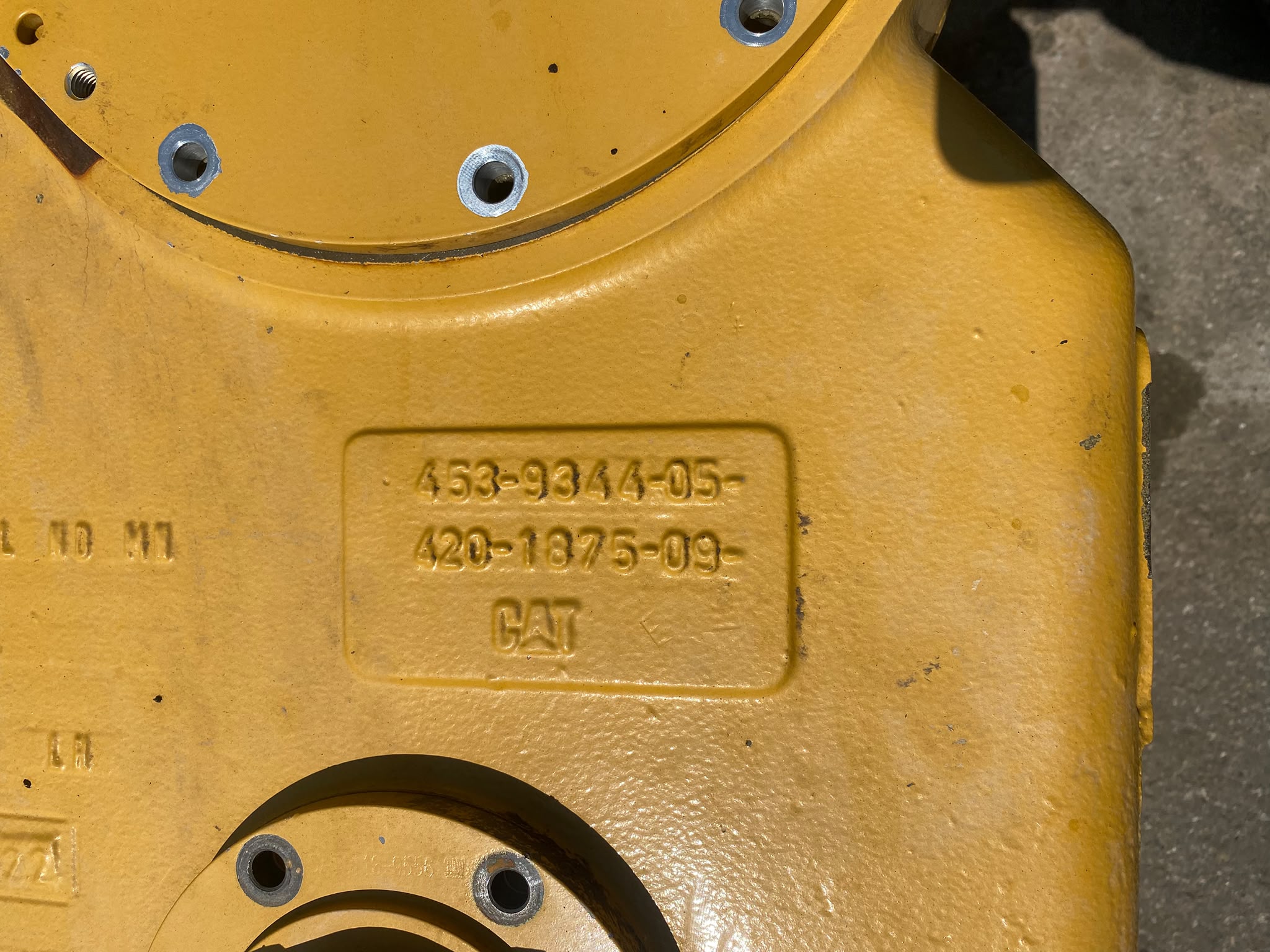 Drehmomentwandler Gehäuse aus CAT 777G, Dumper – Bild 10