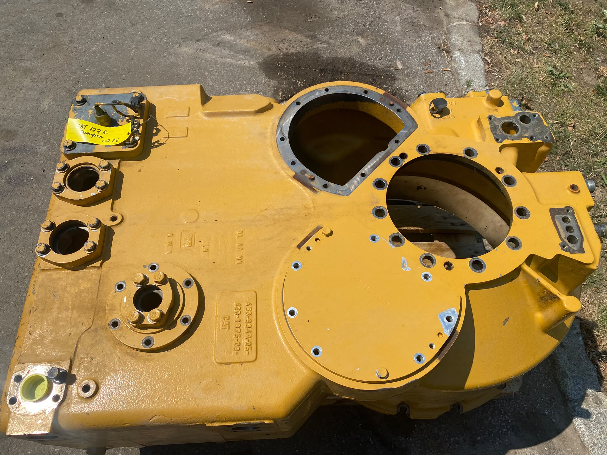 Drehmomentwandler Gehäuse aus CAT 777G, Dumper – Bild 6