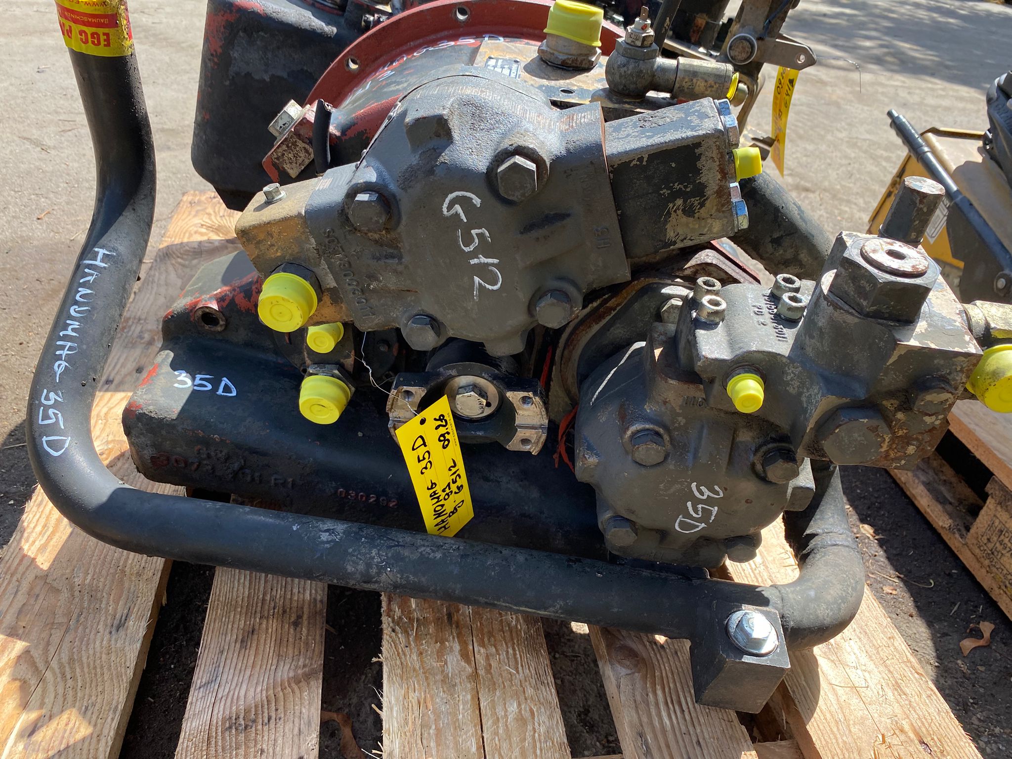 Wandlergetriebe Hanomag G512 aus Hanomag 35D – Bild 2