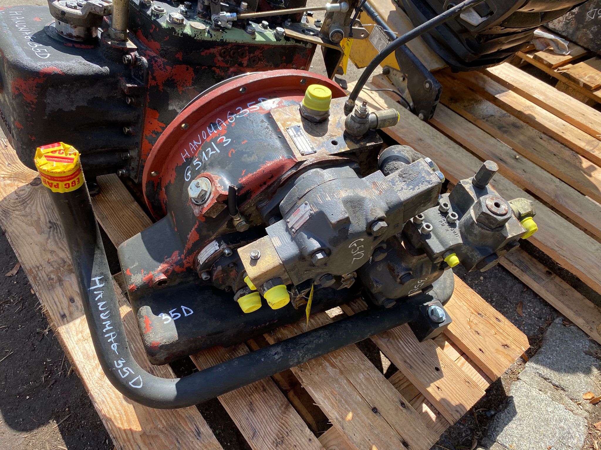 Wandlergetriebe Hanomag G512 aus Hanomag 35D – Bild 3