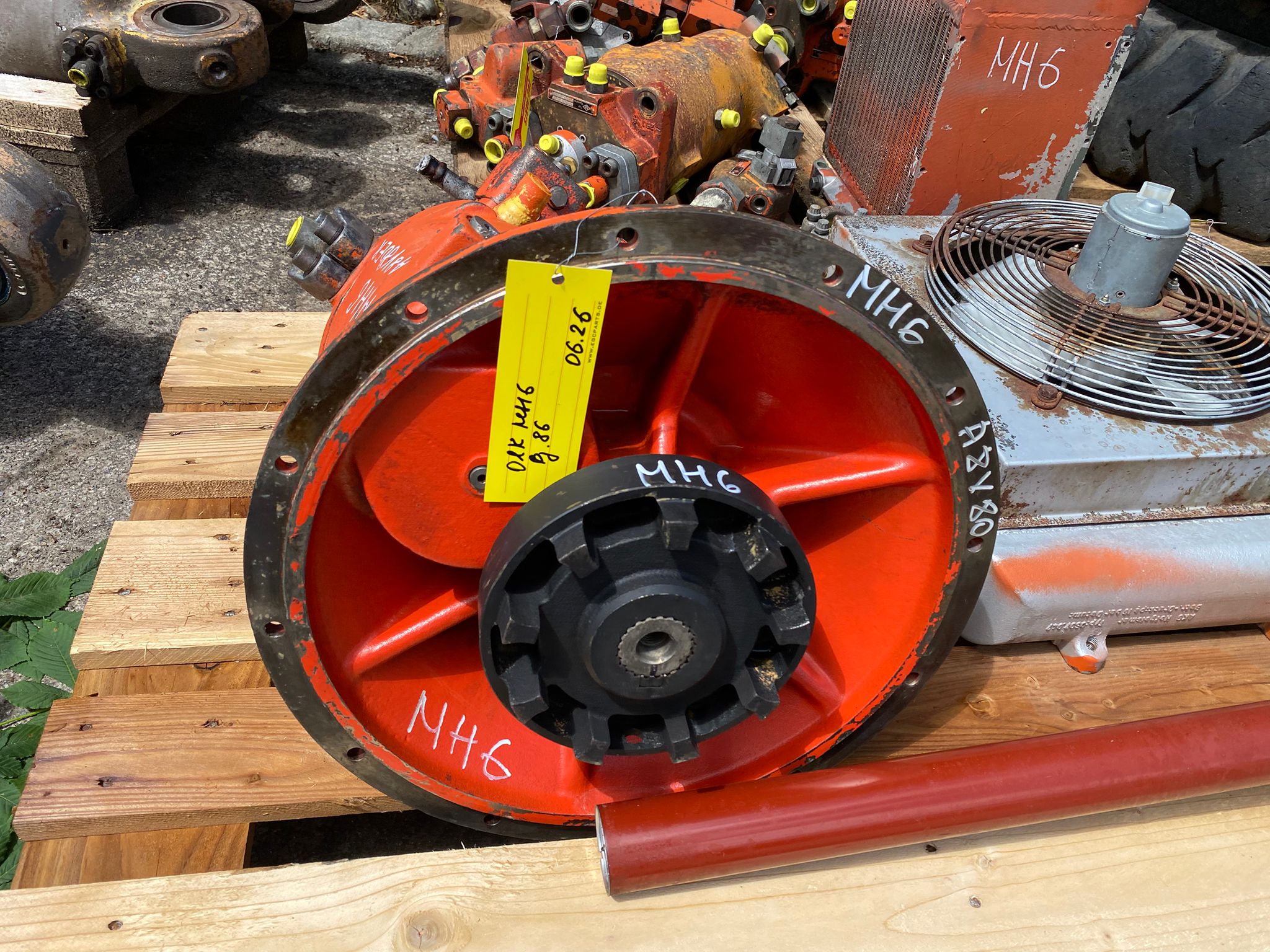 Hydraulikpumpe Hydromatik A8V80ER1 aus O&K MH 6 – Bild 2