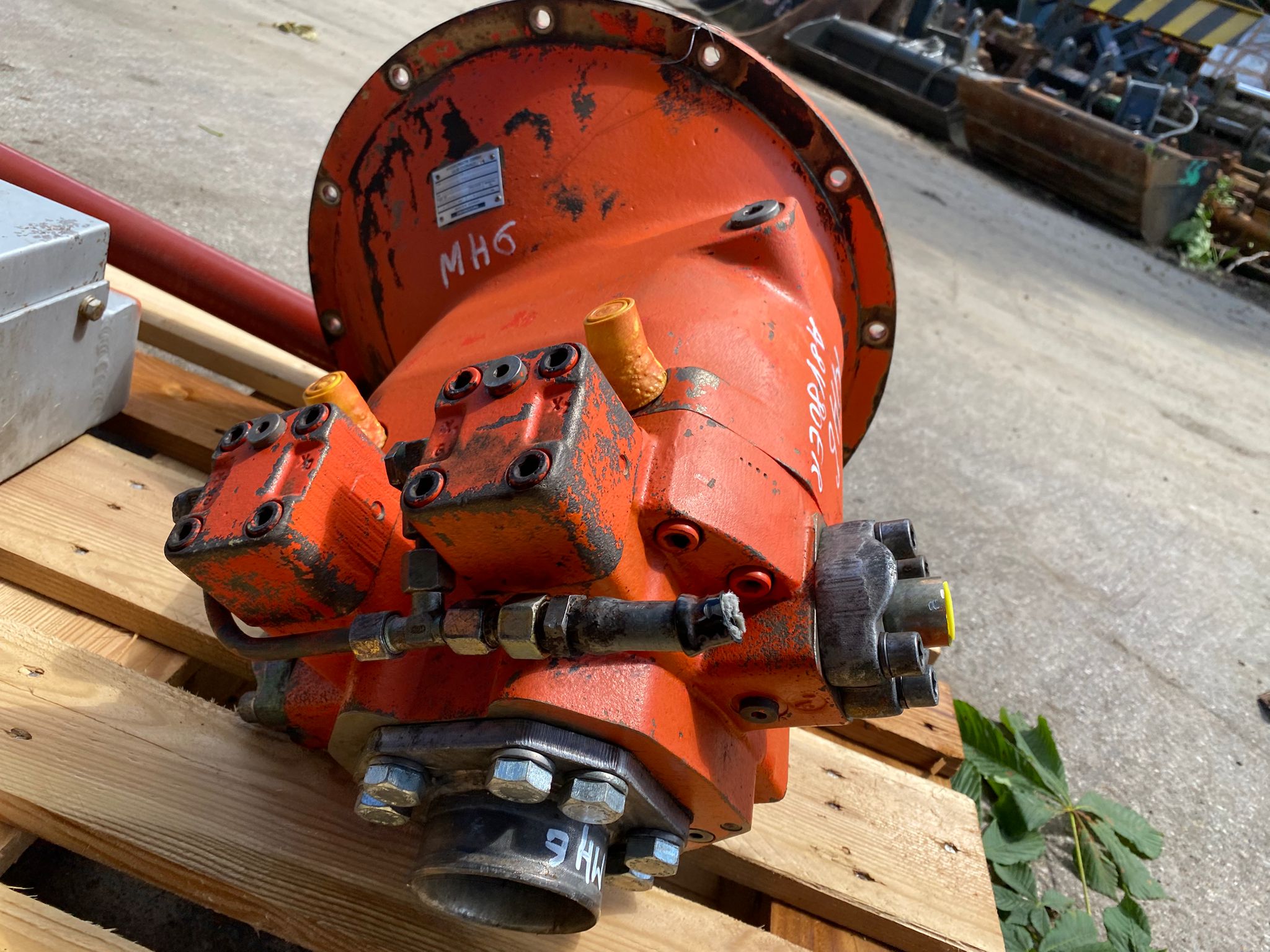 Hydraulikpumpe Hydromatik A8V80ER1 aus O&K MH 6