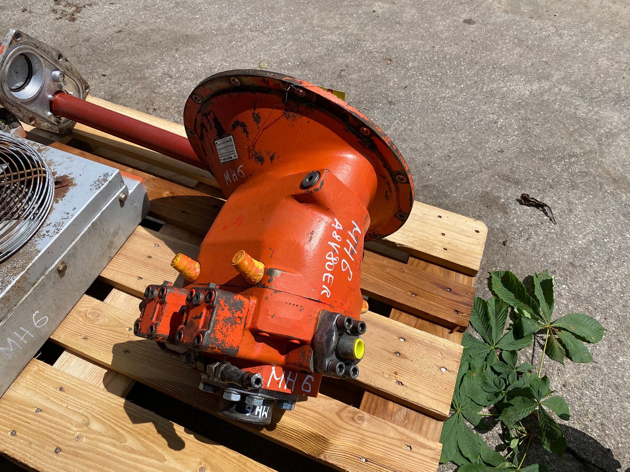 Hydraulikpumpe Hydromatik A8V80ER1 aus O&K MH 6 – Bild 3
