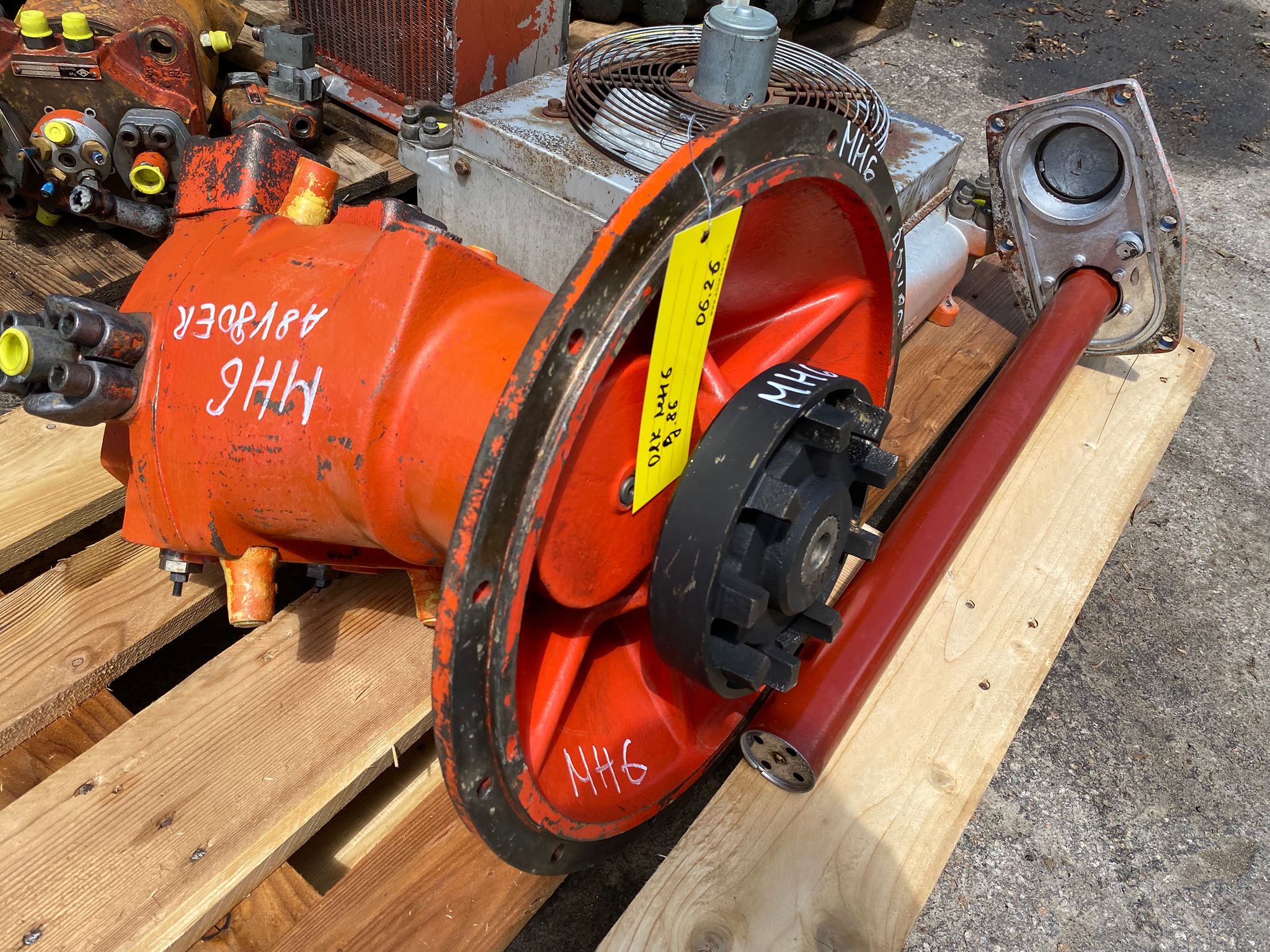 Hydraulikpumpe Hydromatik A8V80ER1 aus O&K MH 6 – Bild 5