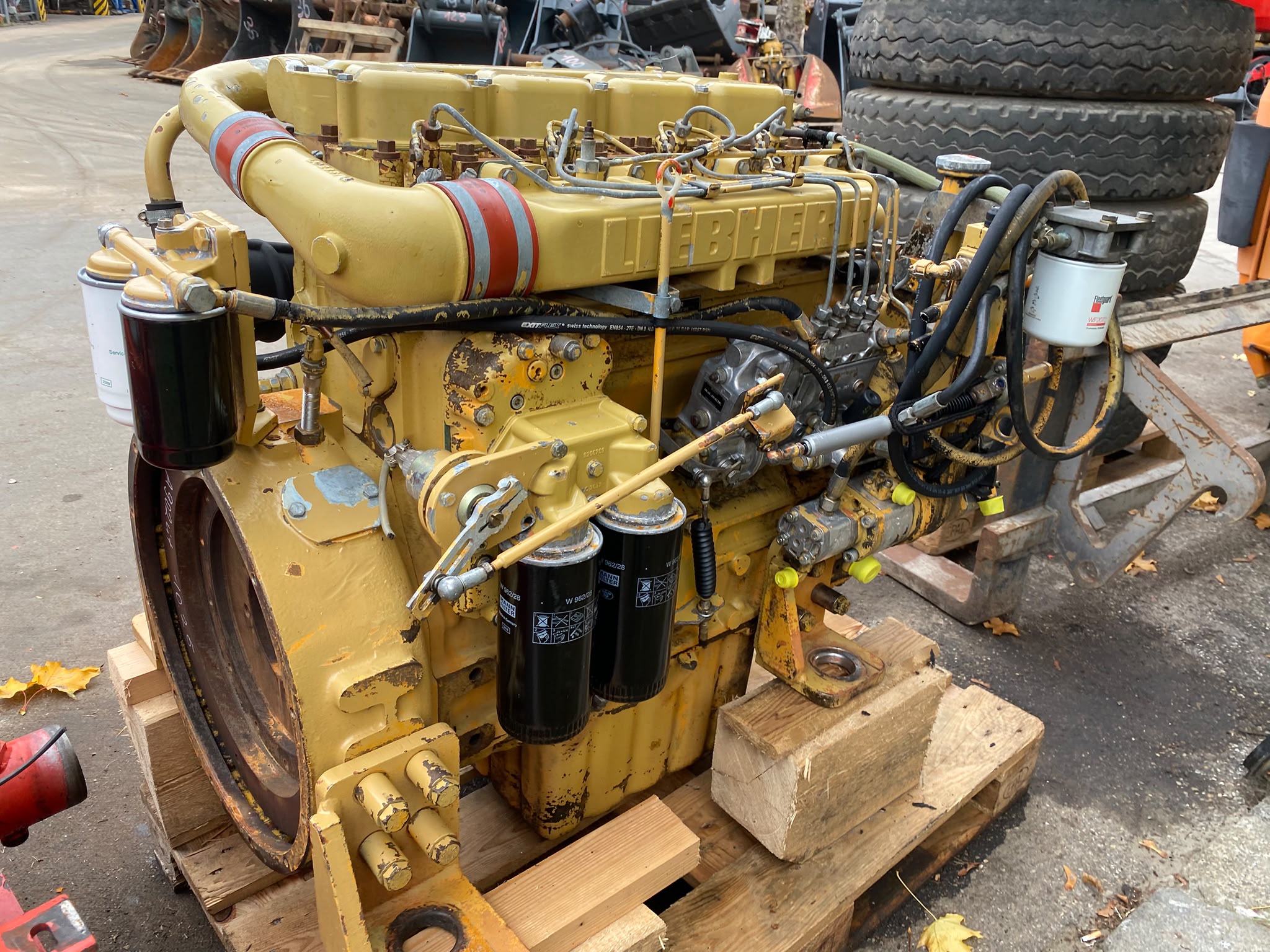 Liebherr D904TB, Dieselmotor aus Liebherr A902LIT – Bild 9