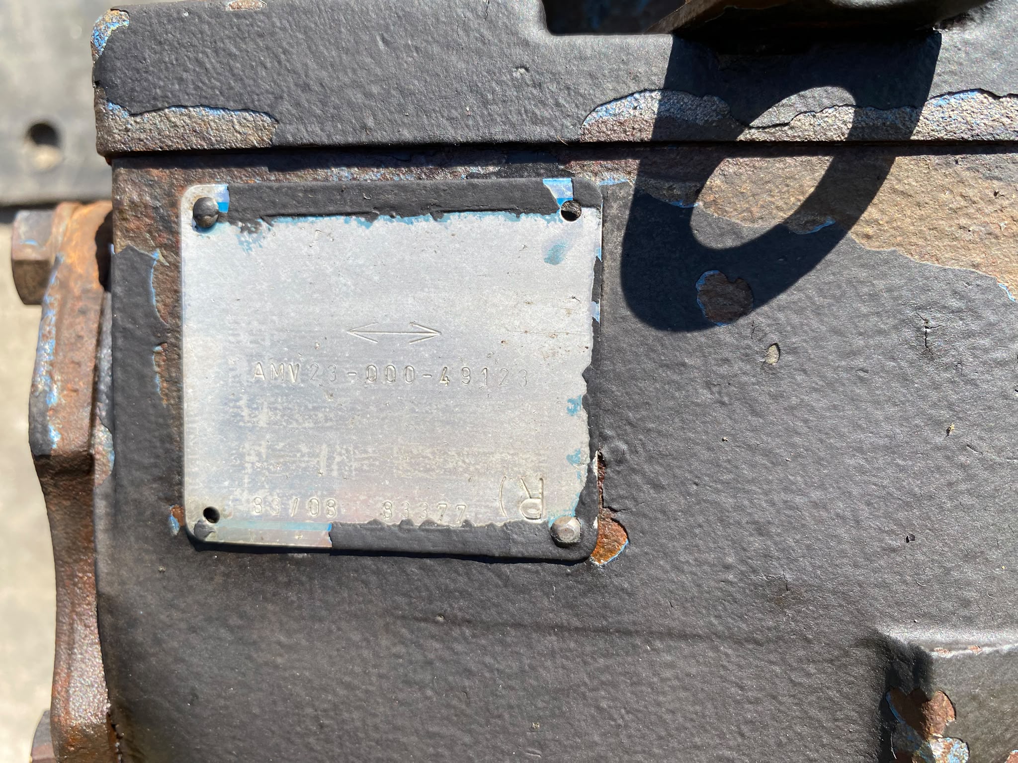 Fahrmotor Sauer AMV 23-000-49123, aus Kässbohrer PistenBully-Schneemaschinen – Bild 4